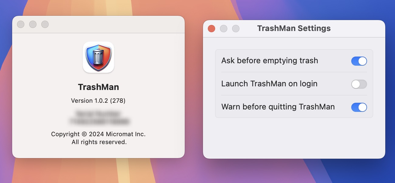 TrashMan for Mac v1.0.2 垃圾清理工具-1