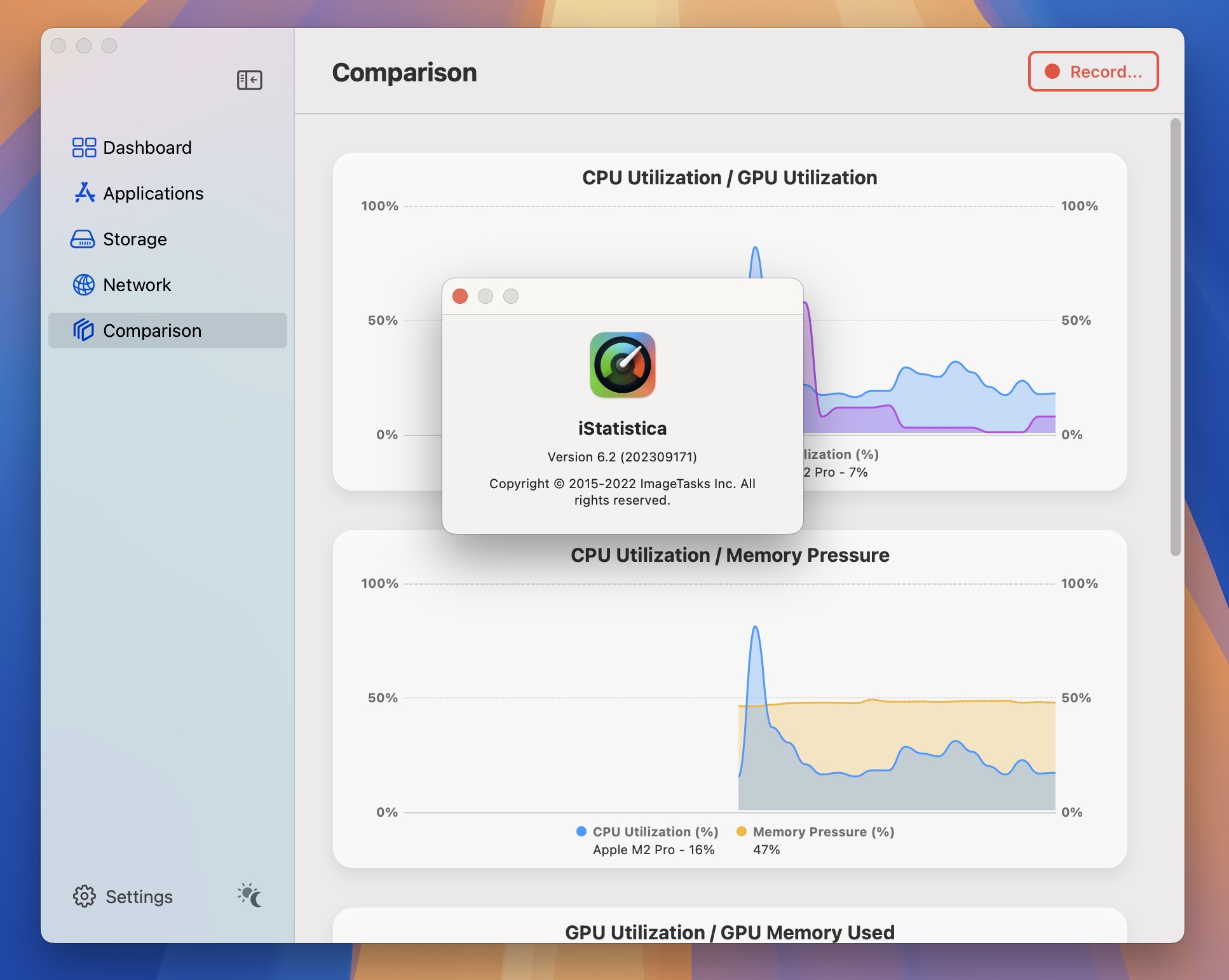 iStatistica Pro for Mac v6.2 系统监控工具-1