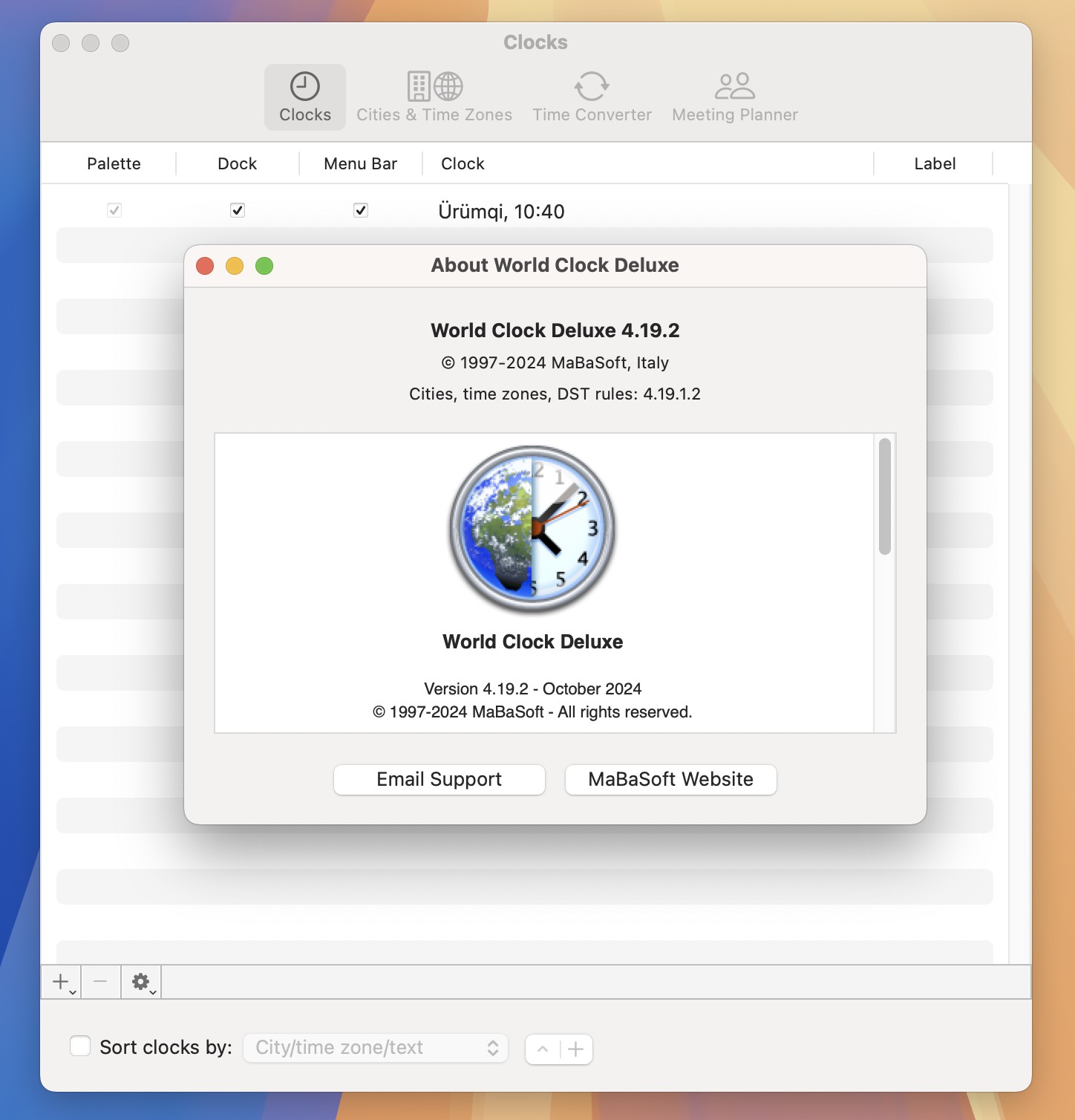 World Clock Deluxe for Mac v4.19.2 世界时钟软件-1