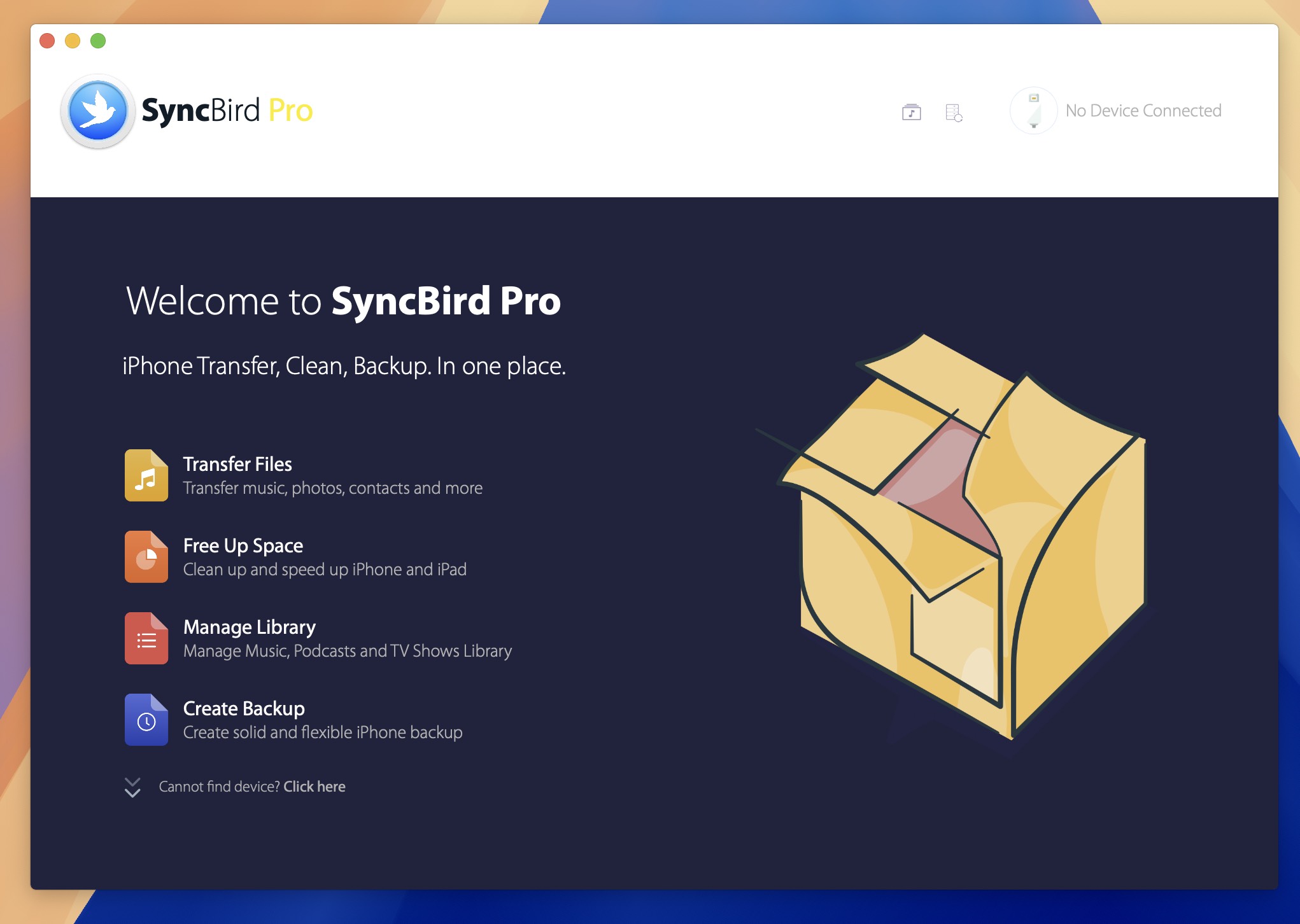 SyncBird Pro for Mac v4.1.5 iOS设备数据传输管理工具-1