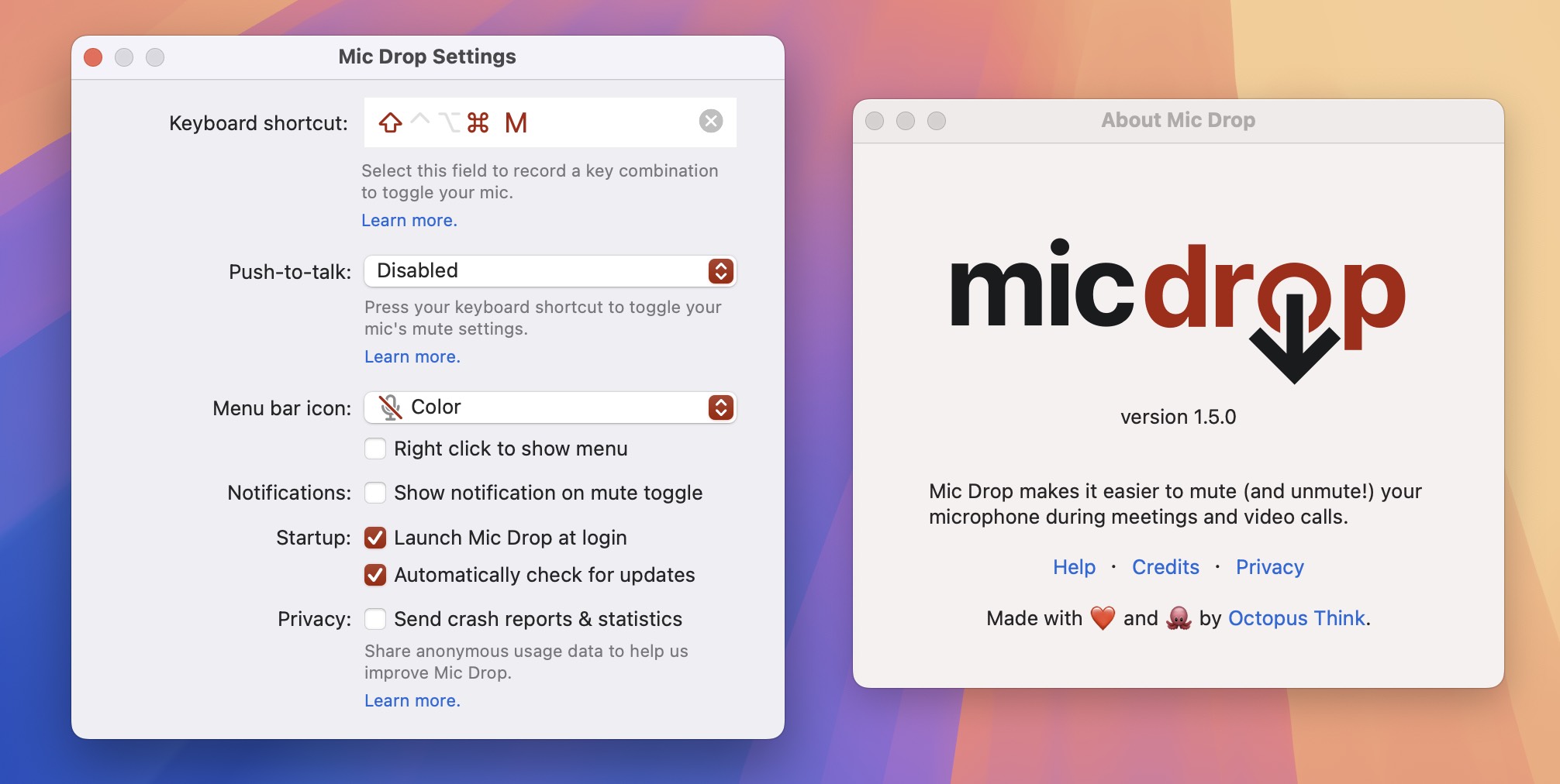 Mic Drop for Mac v1.5.0 麦克风音频处理-1