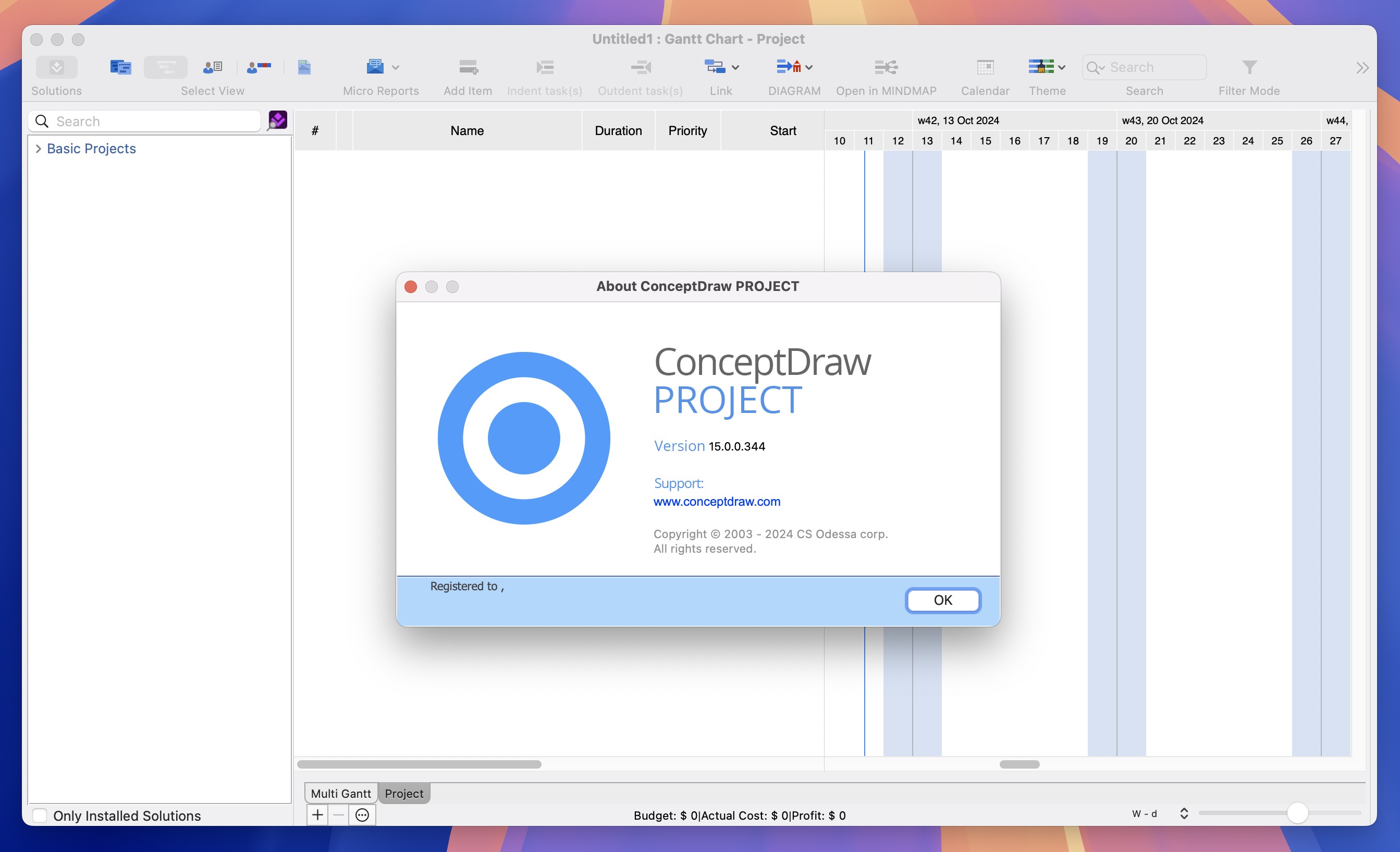 ConceptDraw PROJECT for Mac v15.0.0.344 全功能项目管理软件-1