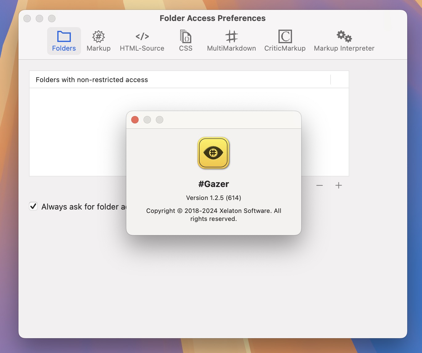 Gazer for Mac v1.2.5 Markdown格式文本工具-1