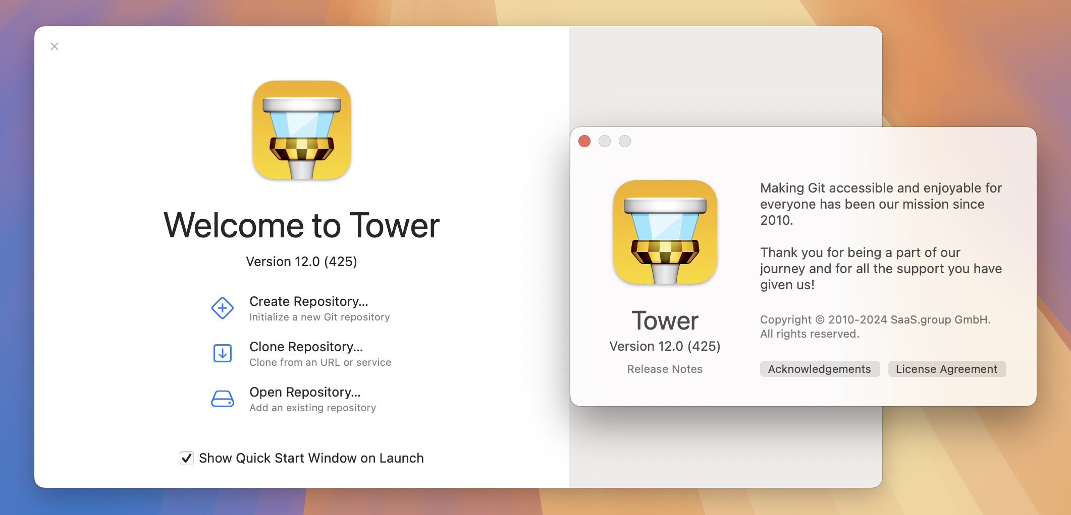 Tower PRO for Mac v12.0 强大的Git客户端-1