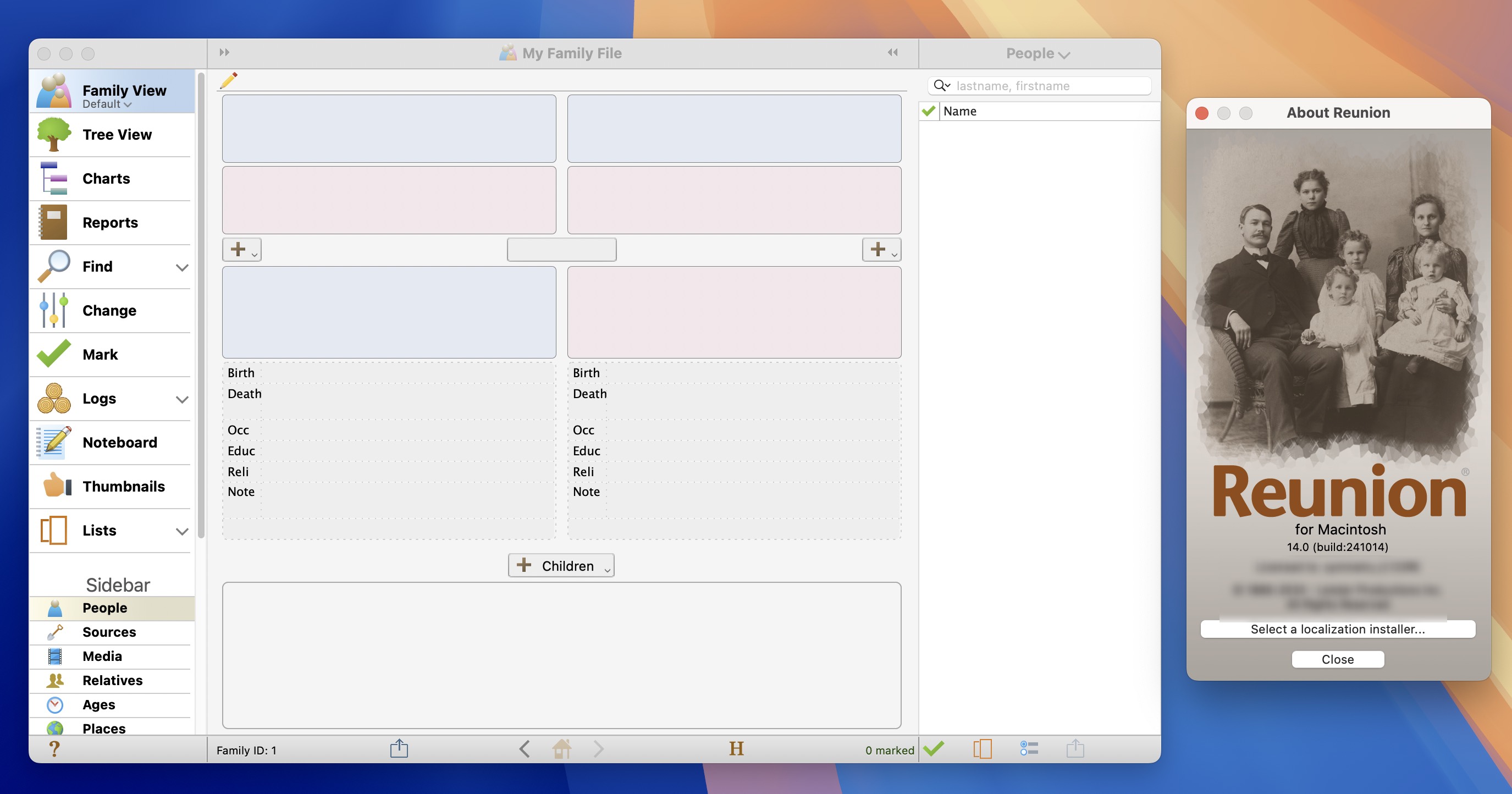 Reunion 14 for Mac v14.0.241014 家族图谱记录工具-1