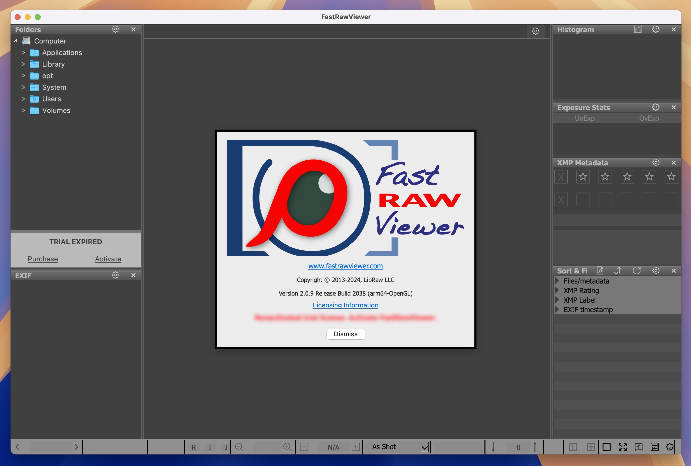 FastRawViewer for Mac v2.0.9 Raw查看器-1