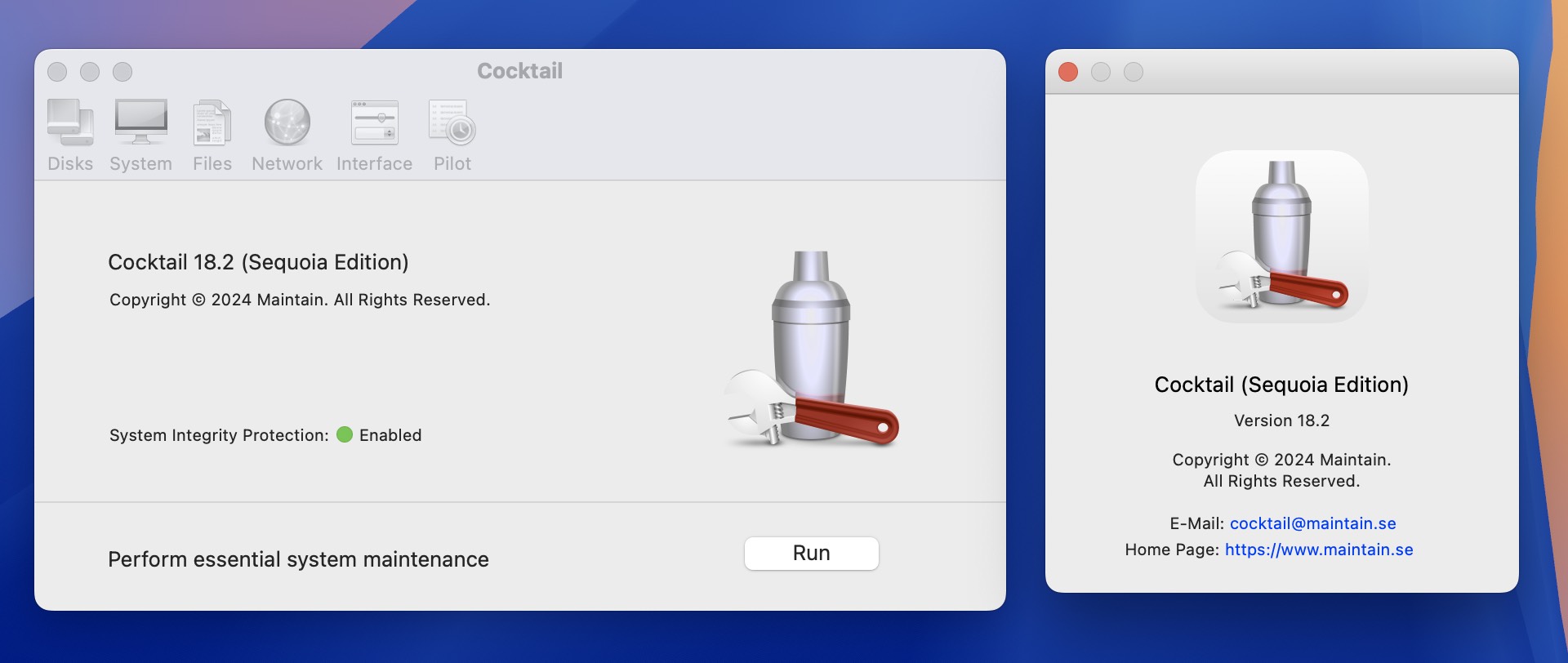 Cocktail for Mac v18.2 系统清理优化软件-1