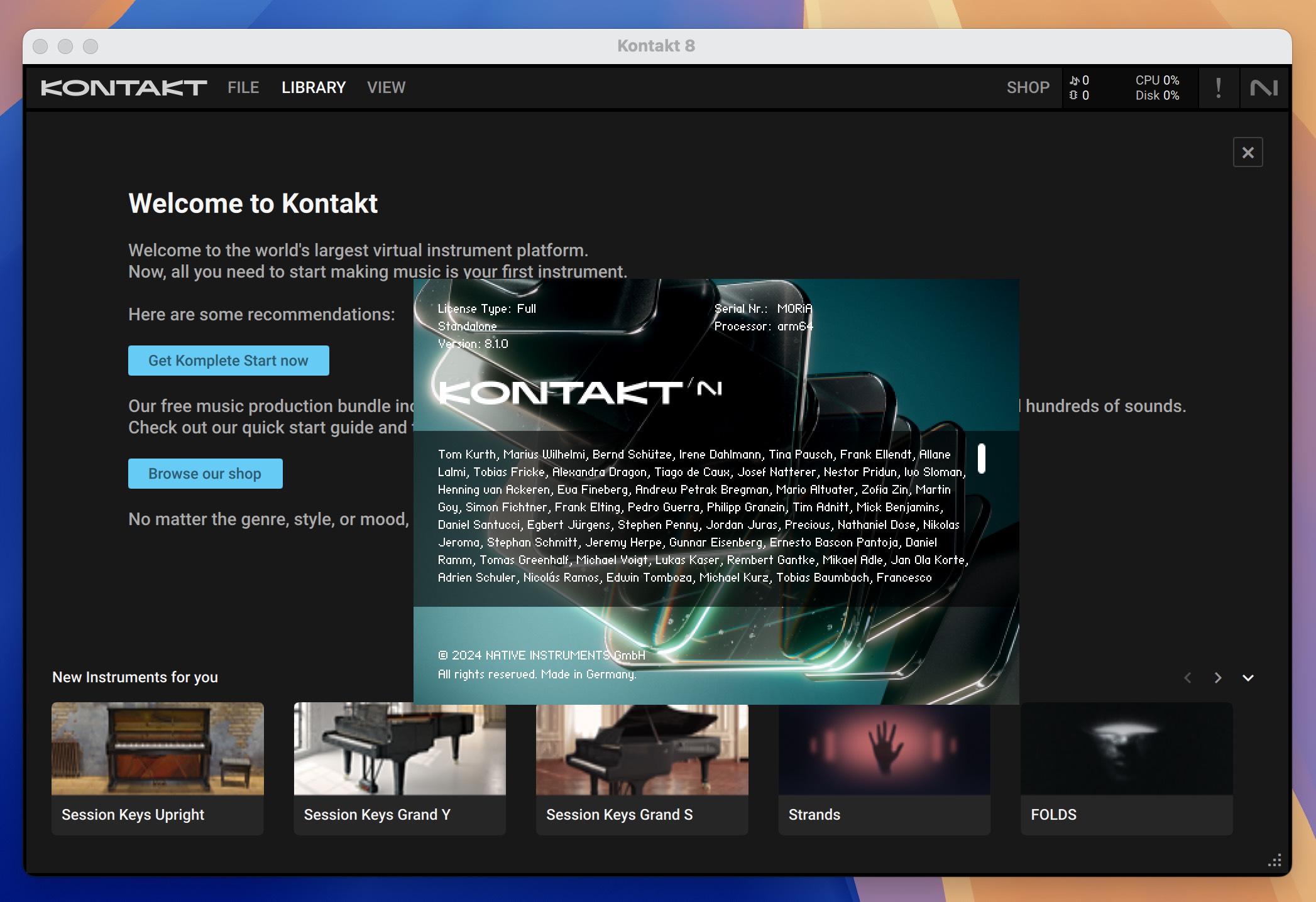 Native Instruments Kontakt 8 for Mac v8.1.0 专业音频采样器-1
