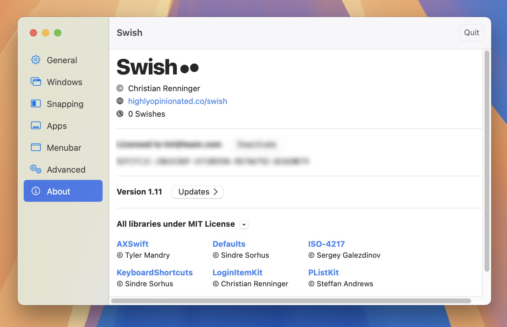 Swish for Mac v1.11 MacBook触控板窗口管理-1