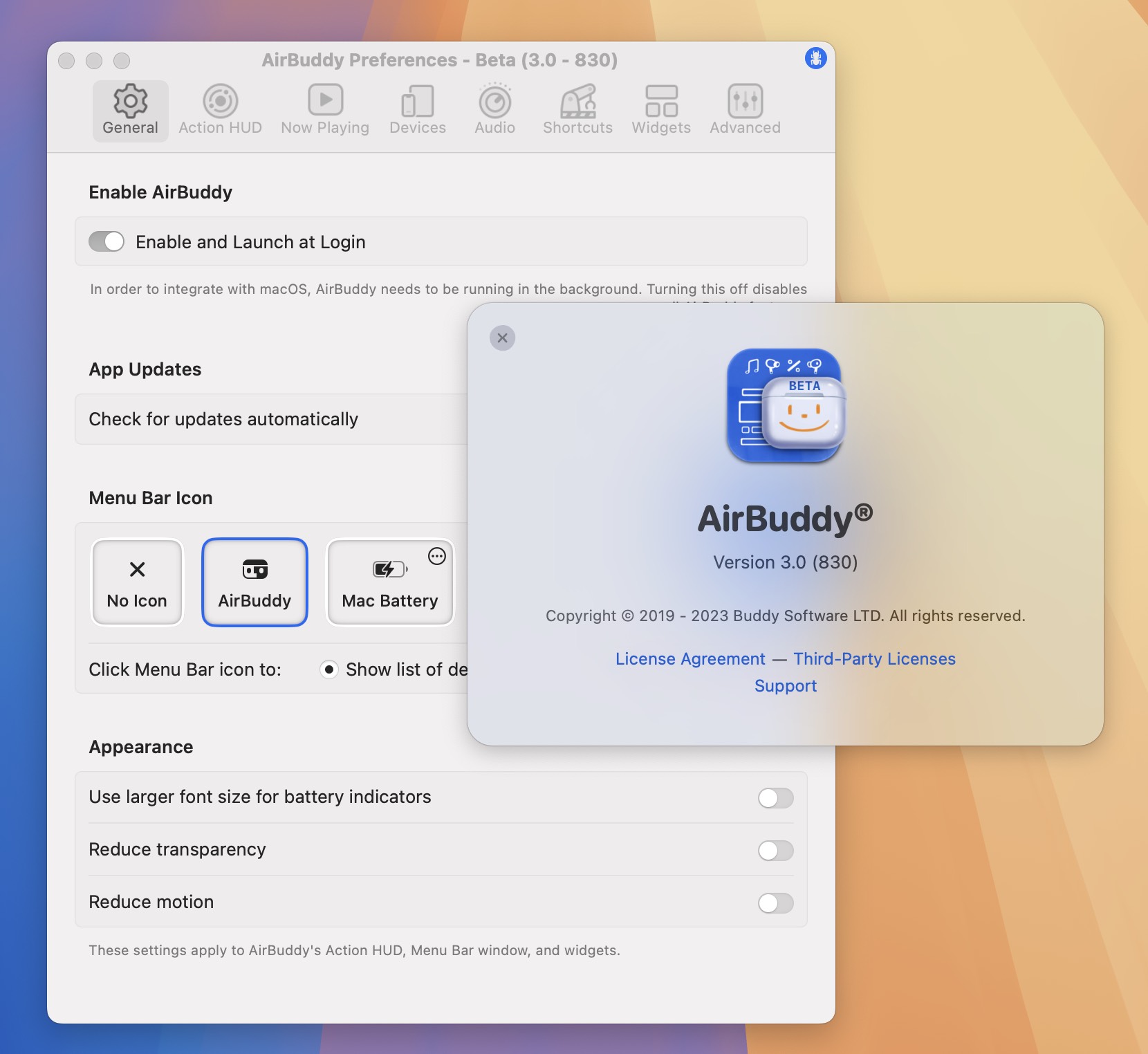 AirBuddy for Mac v3.0.830 AirPods耳机管理软件-1