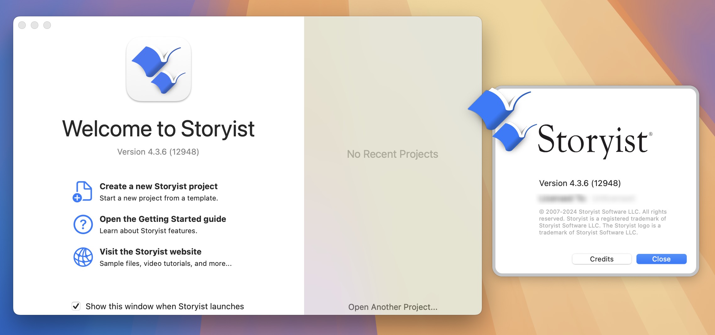 Storyist for Mac v4.3.6 mac小说编辑软件-1