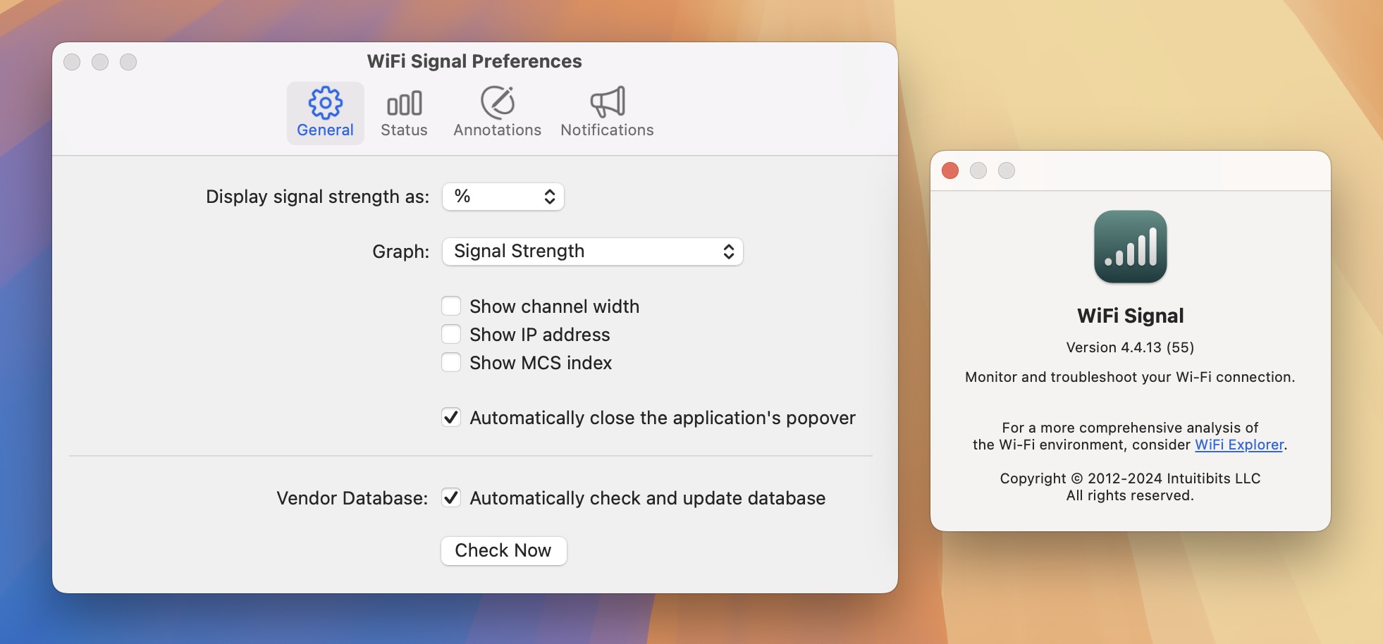 WiFi Signal for Mac v4.4.13 wifi信号管理工具-1