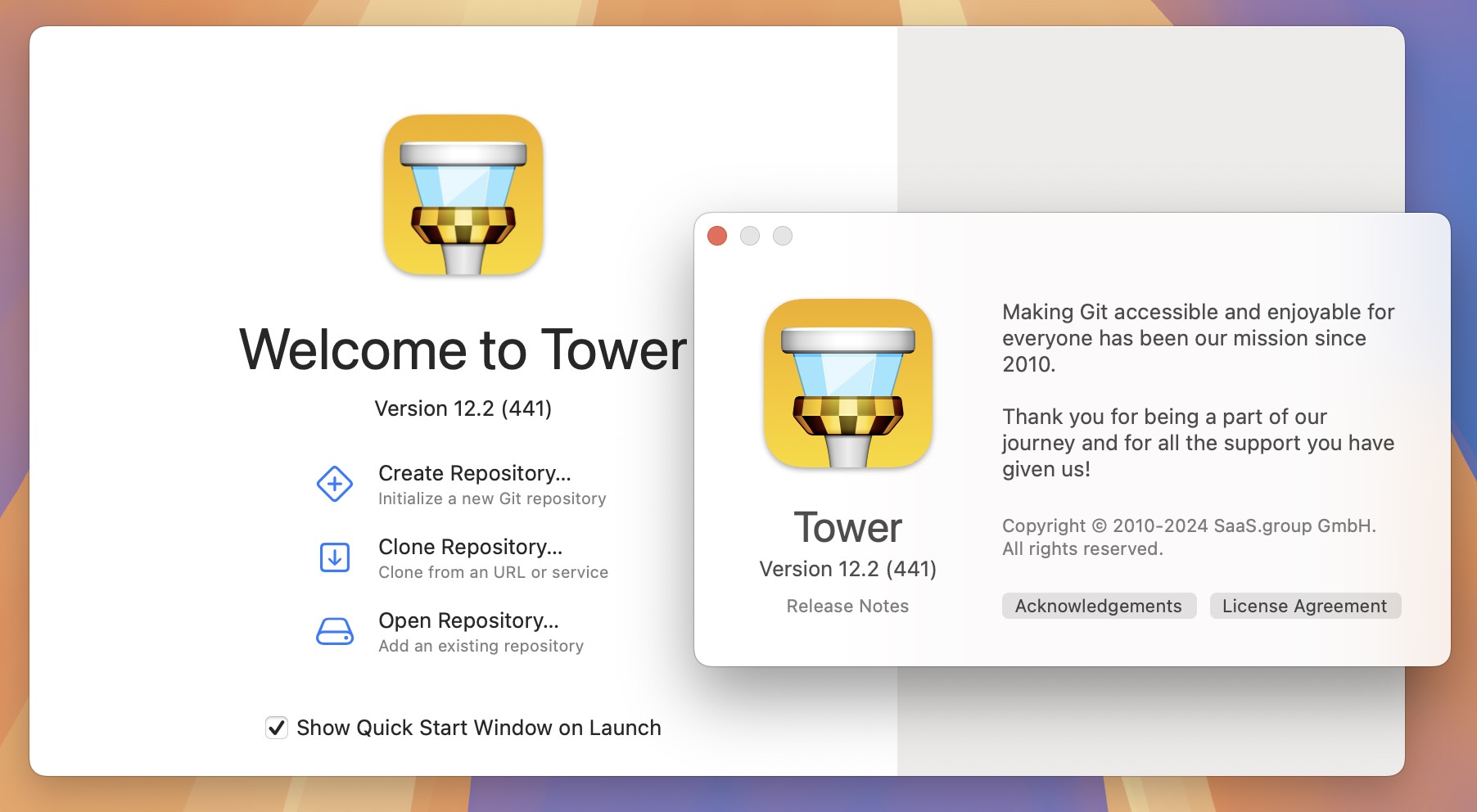 Tower PRO for Mac v12.2 强大的Git客户端-1