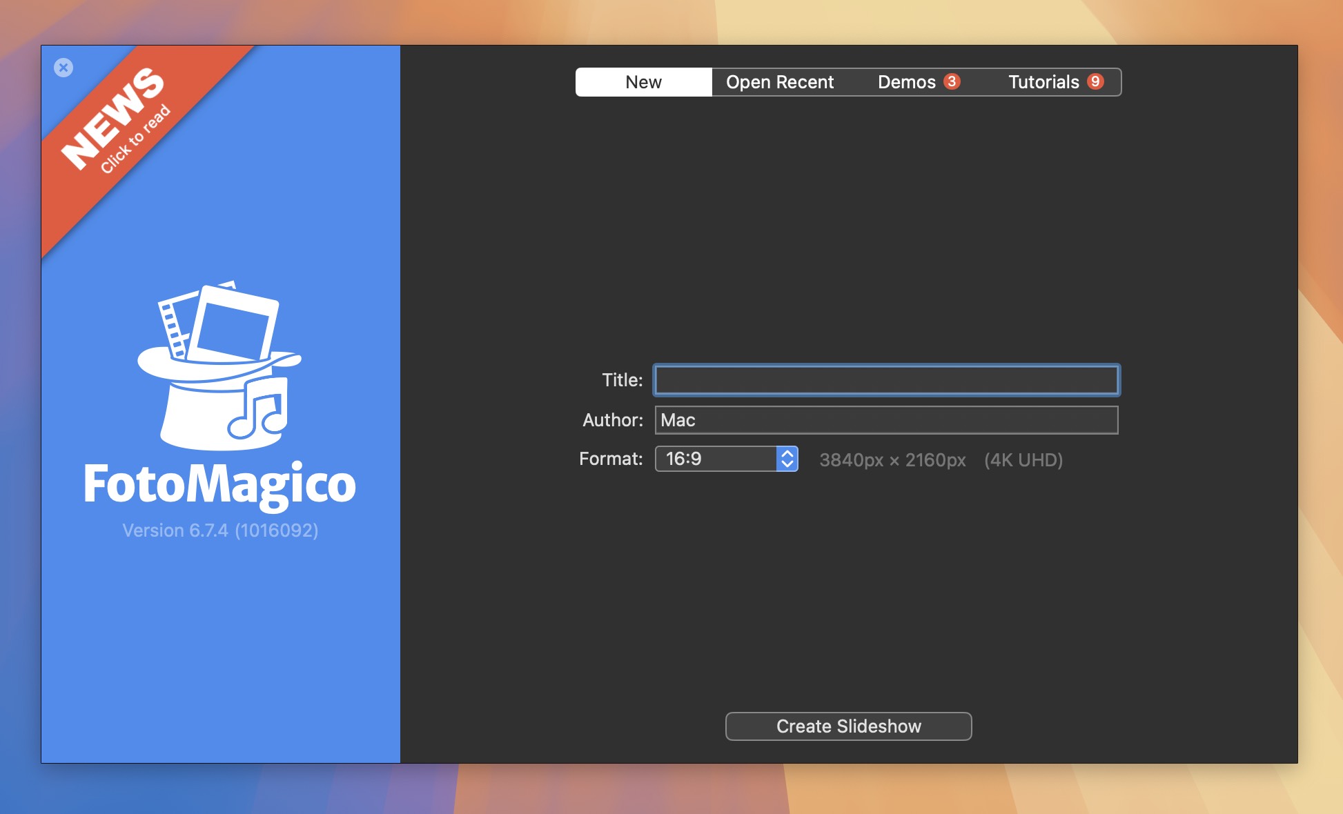 FotoMagico for Mac v6.7.4 幻灯片制作工具-1