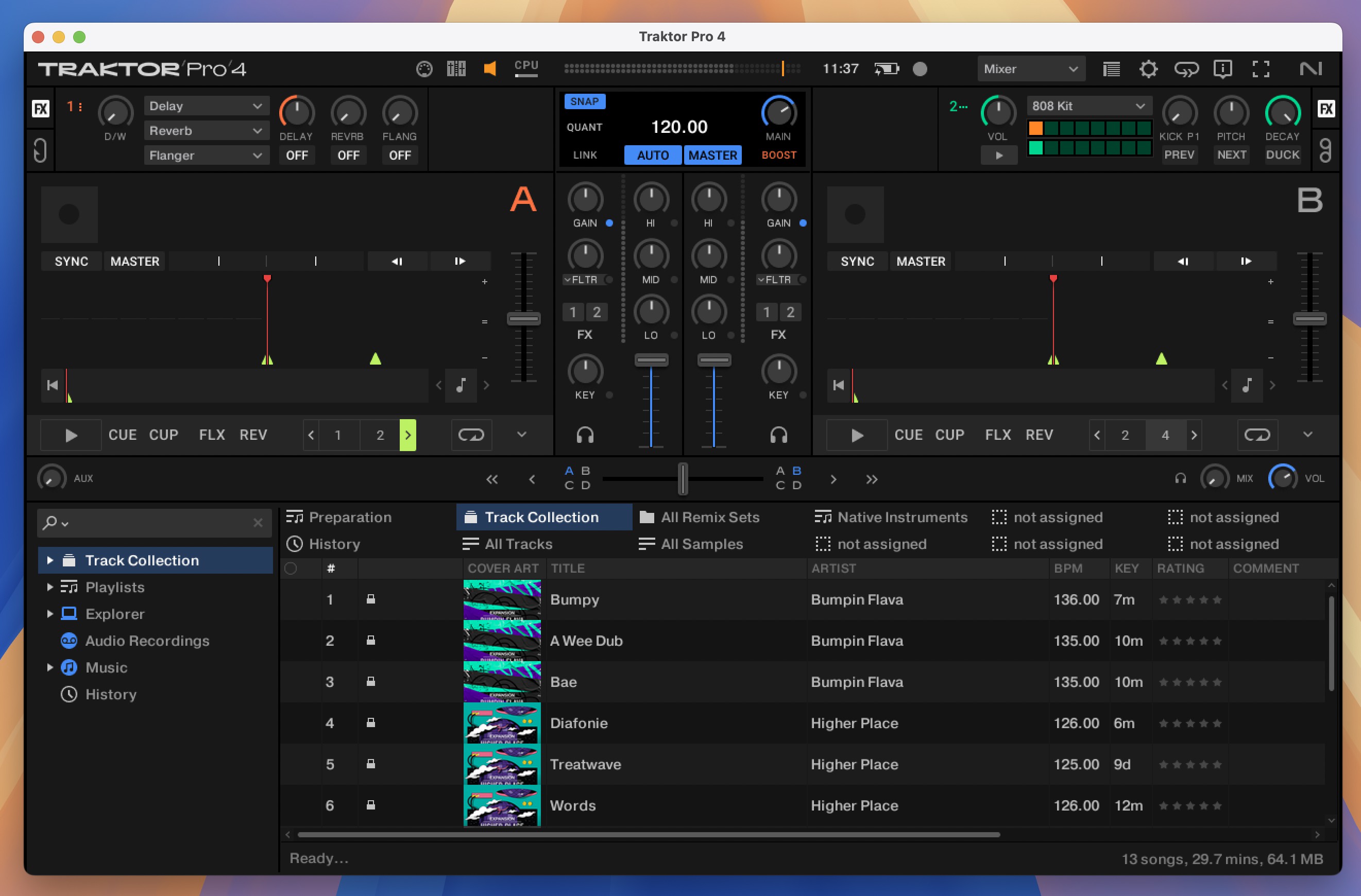 Traktor Pro 4 for Mac v4.1.0.146 数字DJ音乐制作软件-1