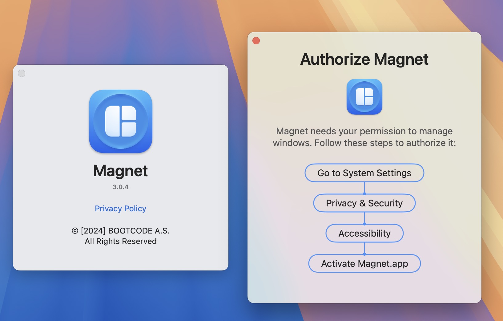 Magnet PRO for Mac v3.0.4 窗口拖放分屏管理工具-1