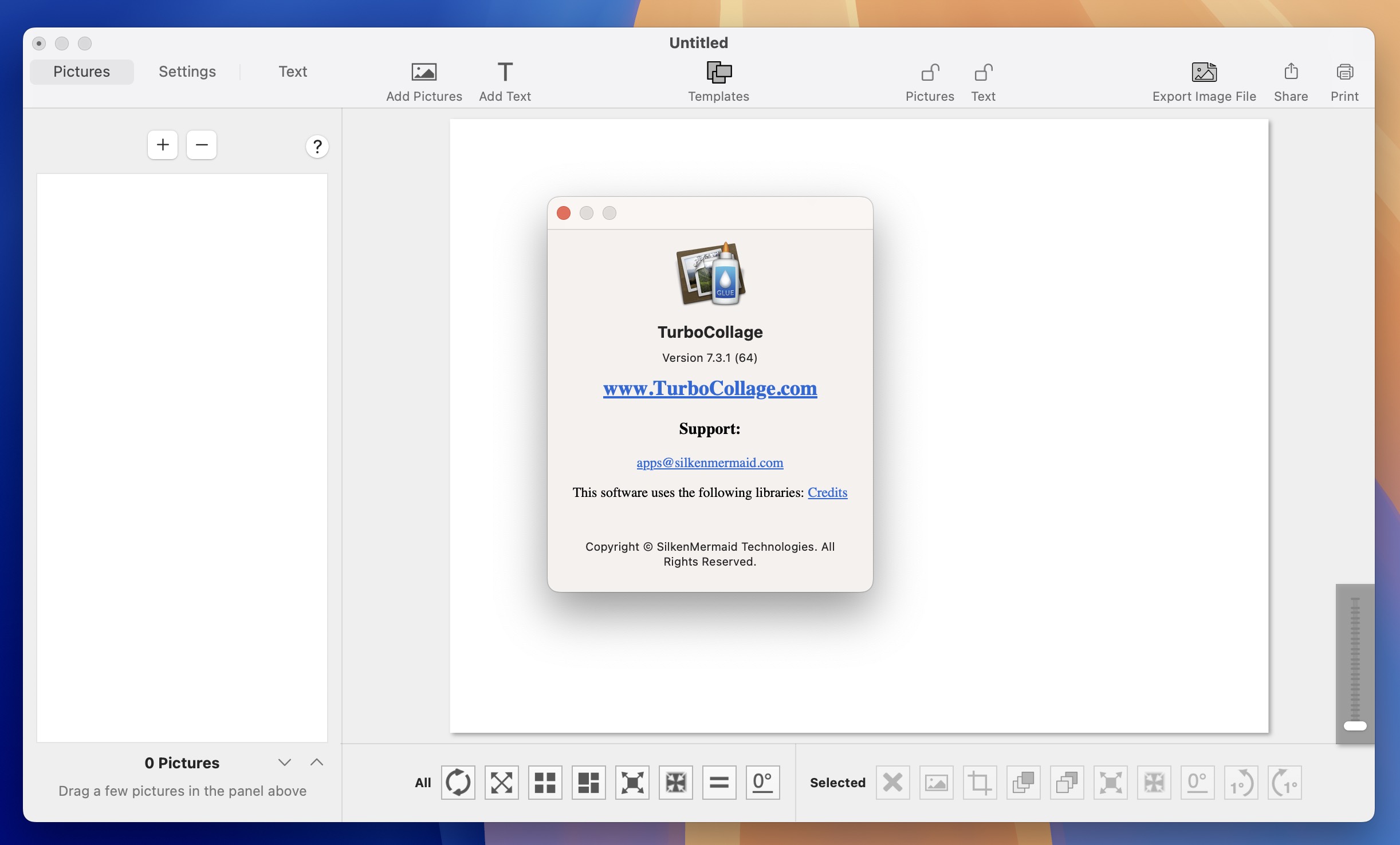 TurboCollage Pro for Mac v7.3.1 强大的拼图和拼贴制作软件-1