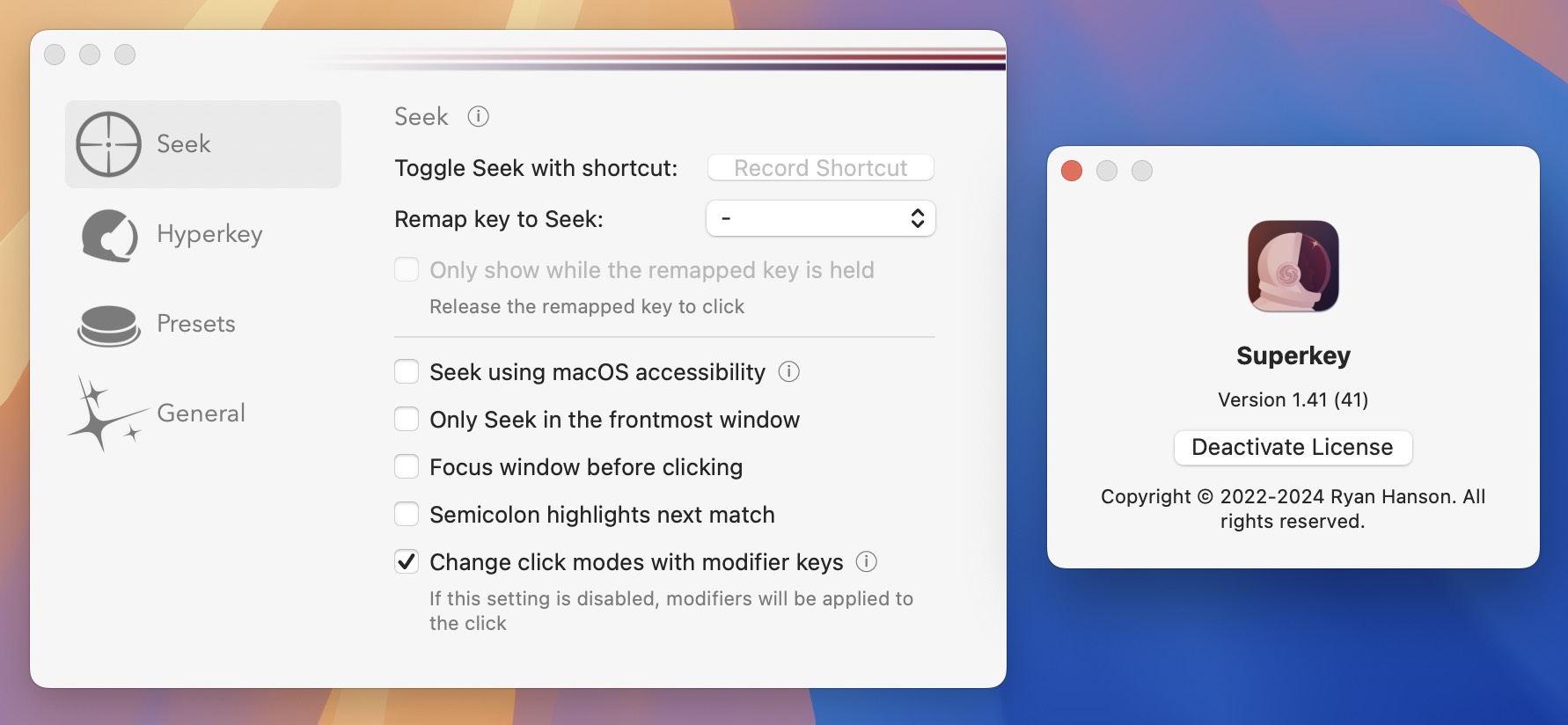 Superkey for Mac v1.41 快捷键增强工具-1