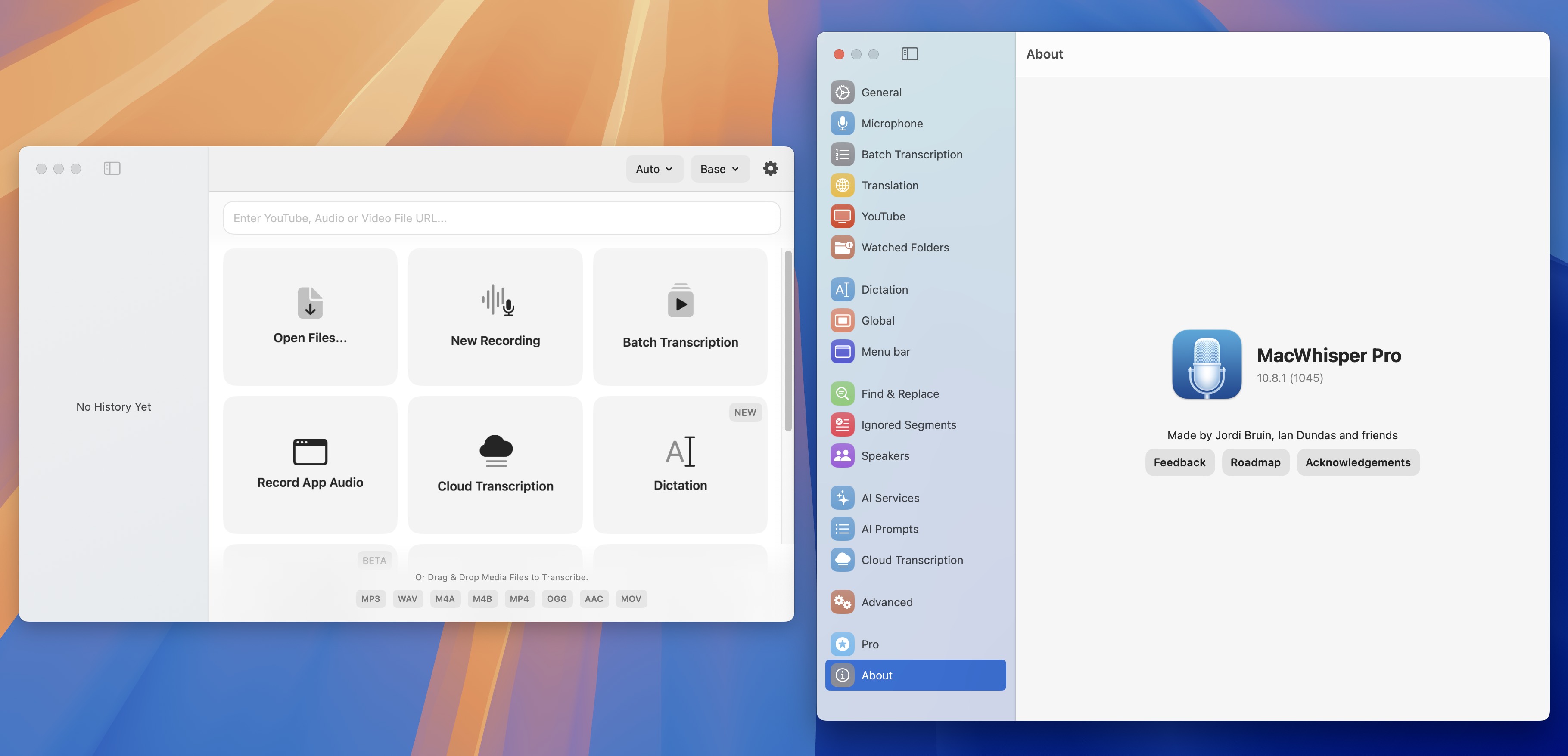 MacWhisper for Mac v10.8.1 高效音频转文字工具-1