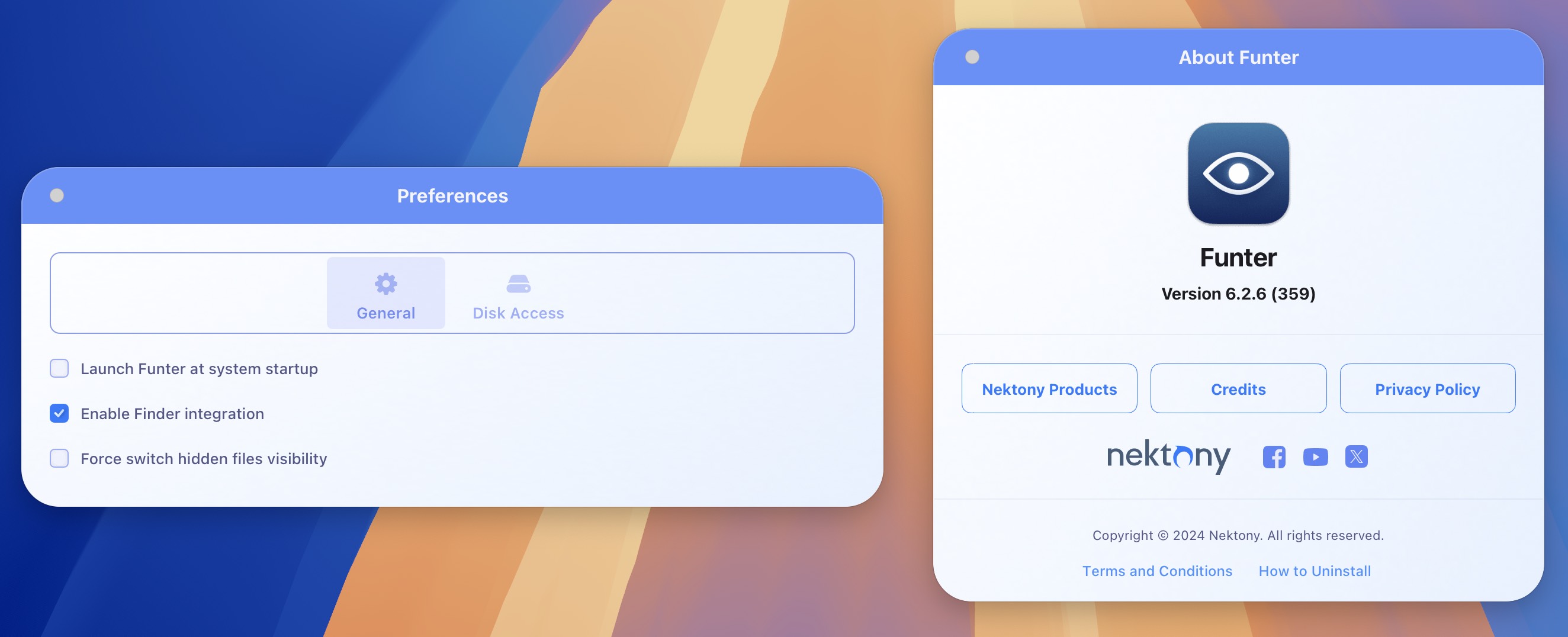 Funter for Mac v6.2.6 一键隐藏文件和文件夹工具-1