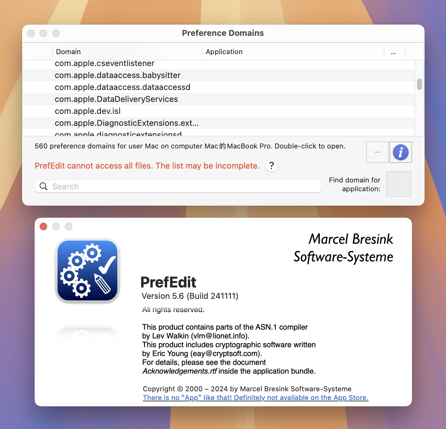 PrefEdit for Mac v5.6 文件编辑工具-1