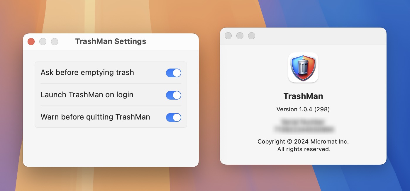 TrashMan for Mac v1.0.4 垃圾清理工具-1