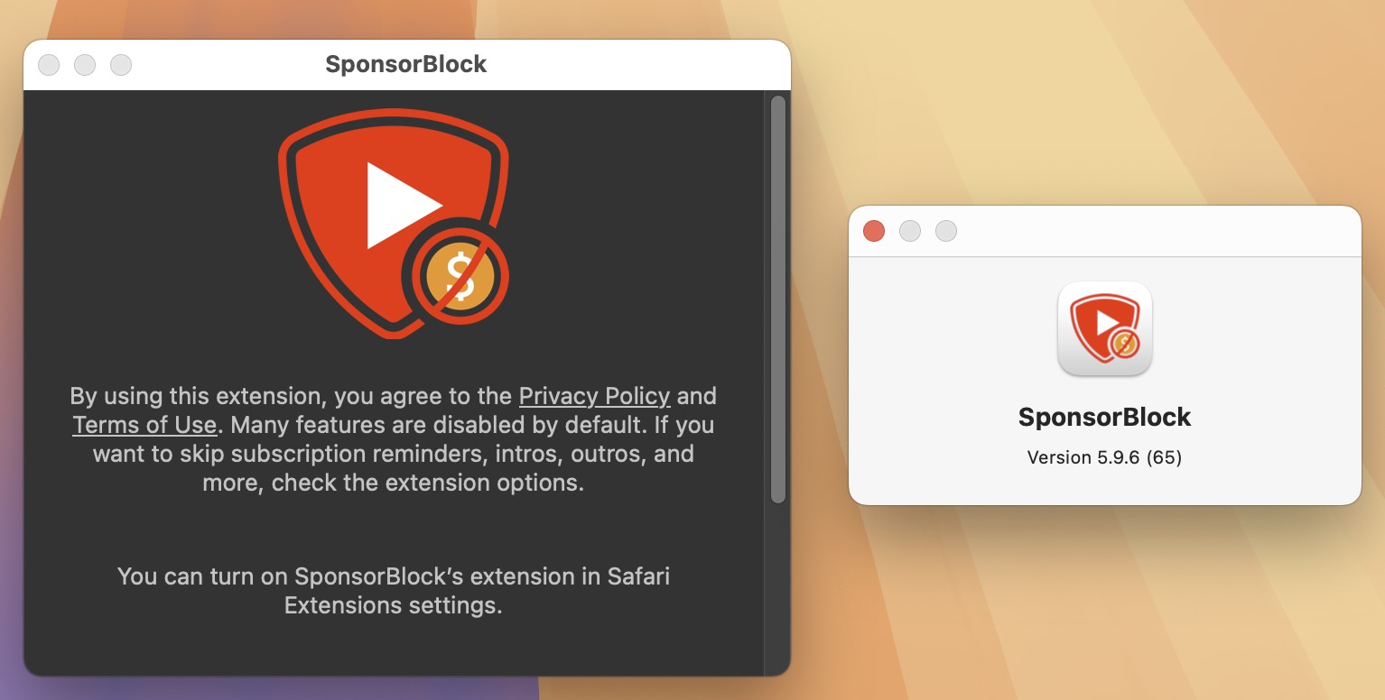 SponsorBlock for Mac v5.9.6 跳过youtube赞助商广告-1