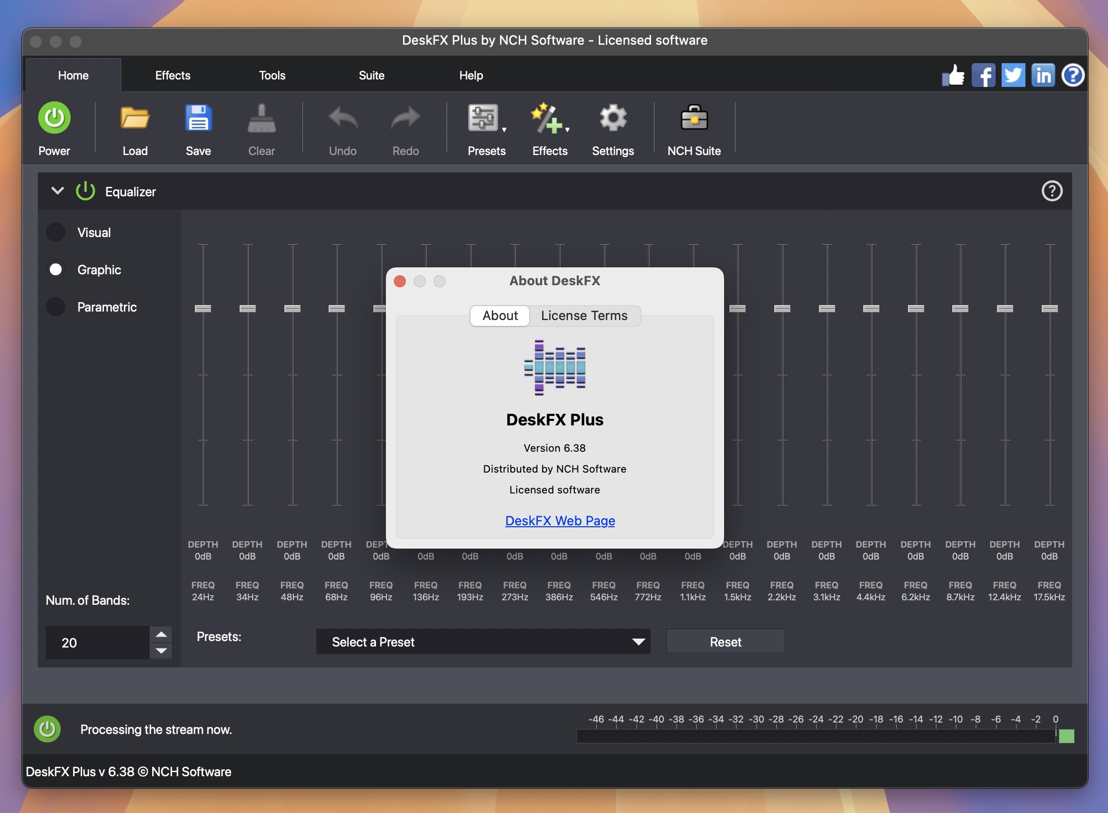 DeskFX Plus for Mac v6.38 音频增强器-1