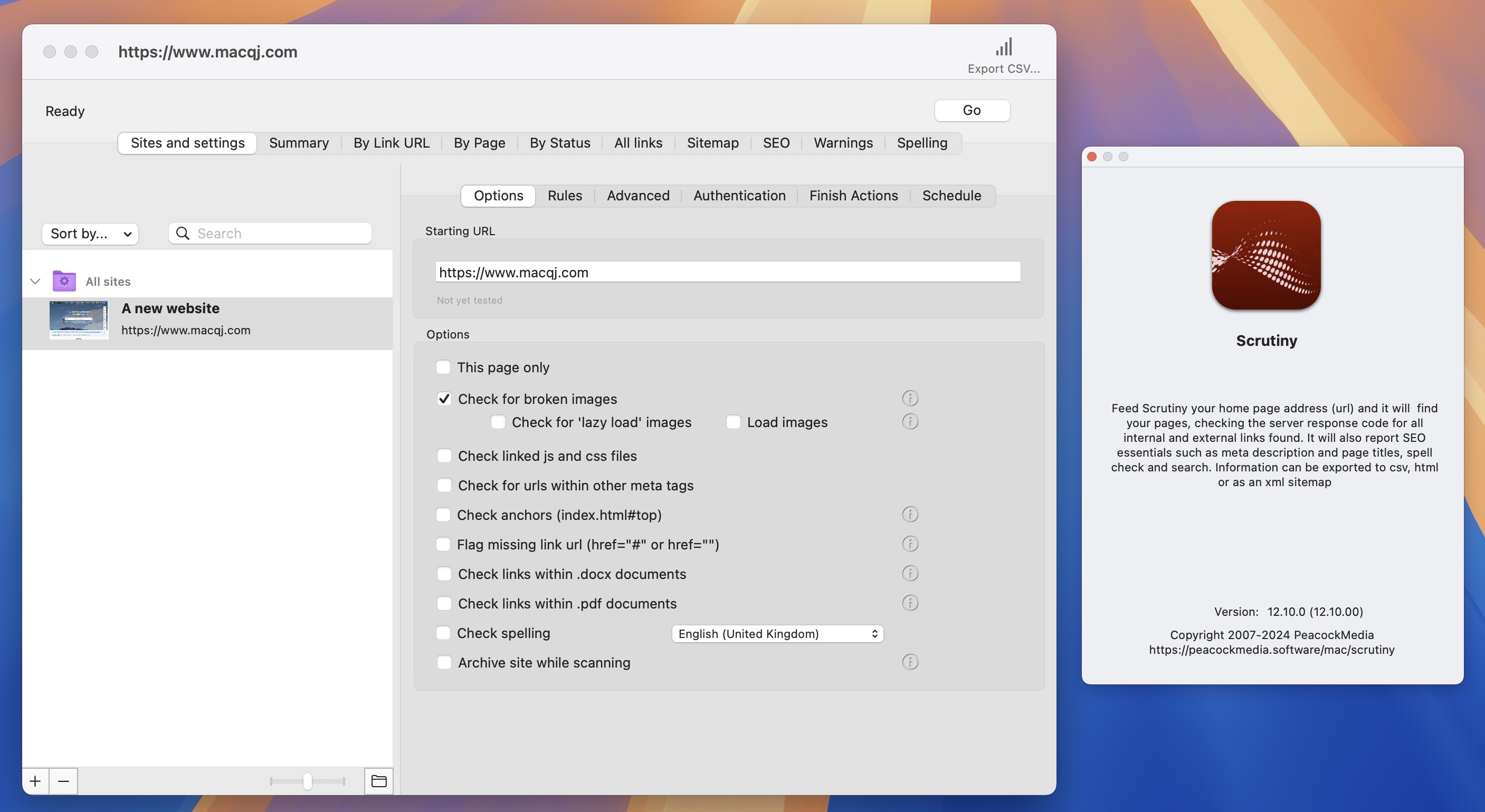 Scrutiny 12 for Mac v12.10.0 网站分析检测工具-1