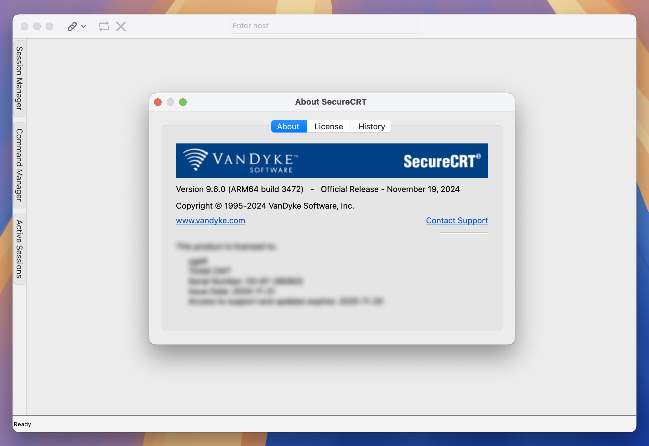 SecureCRT for Mac v9.6.0 好用的终端SSH仿真工具-1