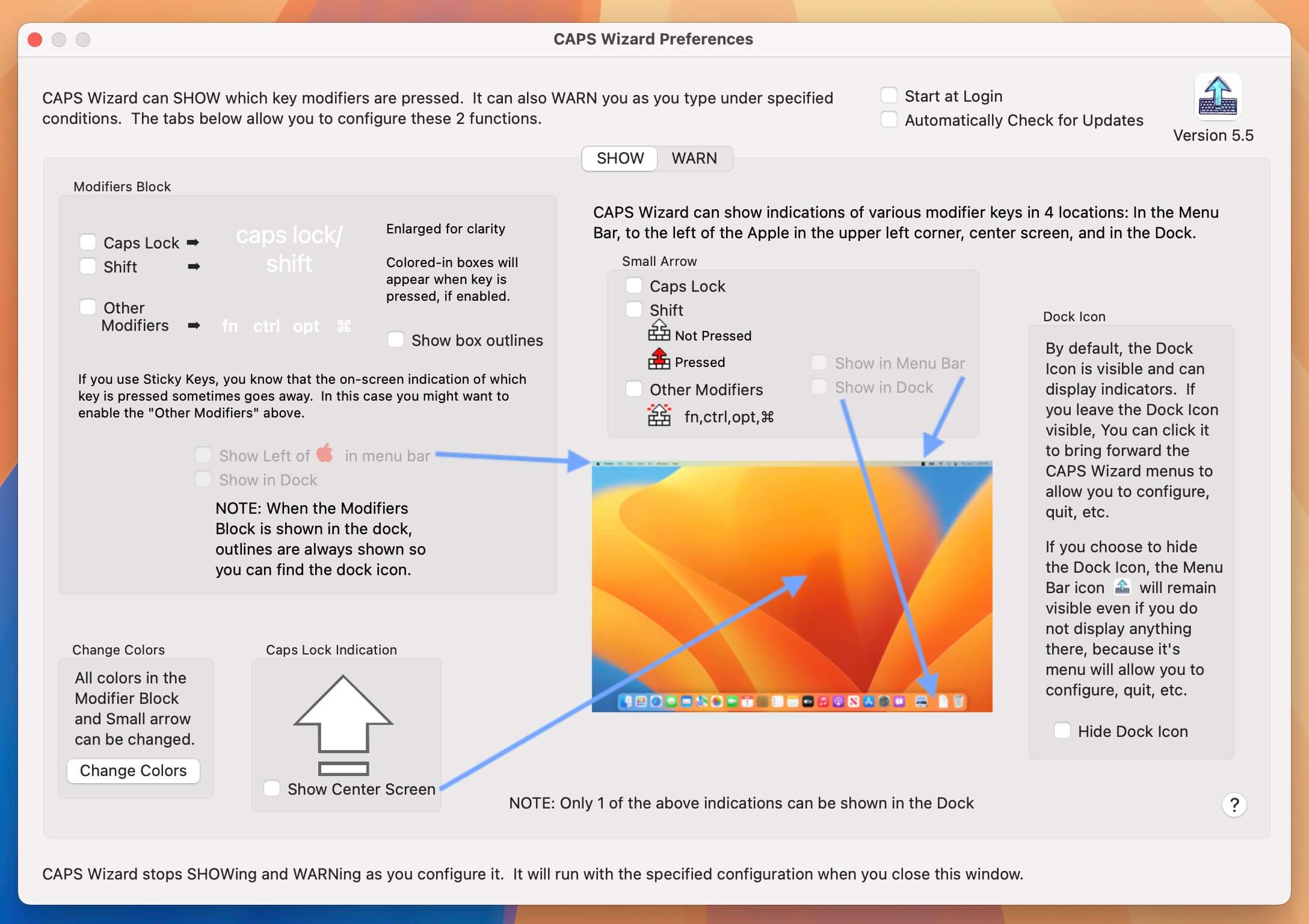 CAPS Wizard for Mac v5.5 打字输入辅助应用-1