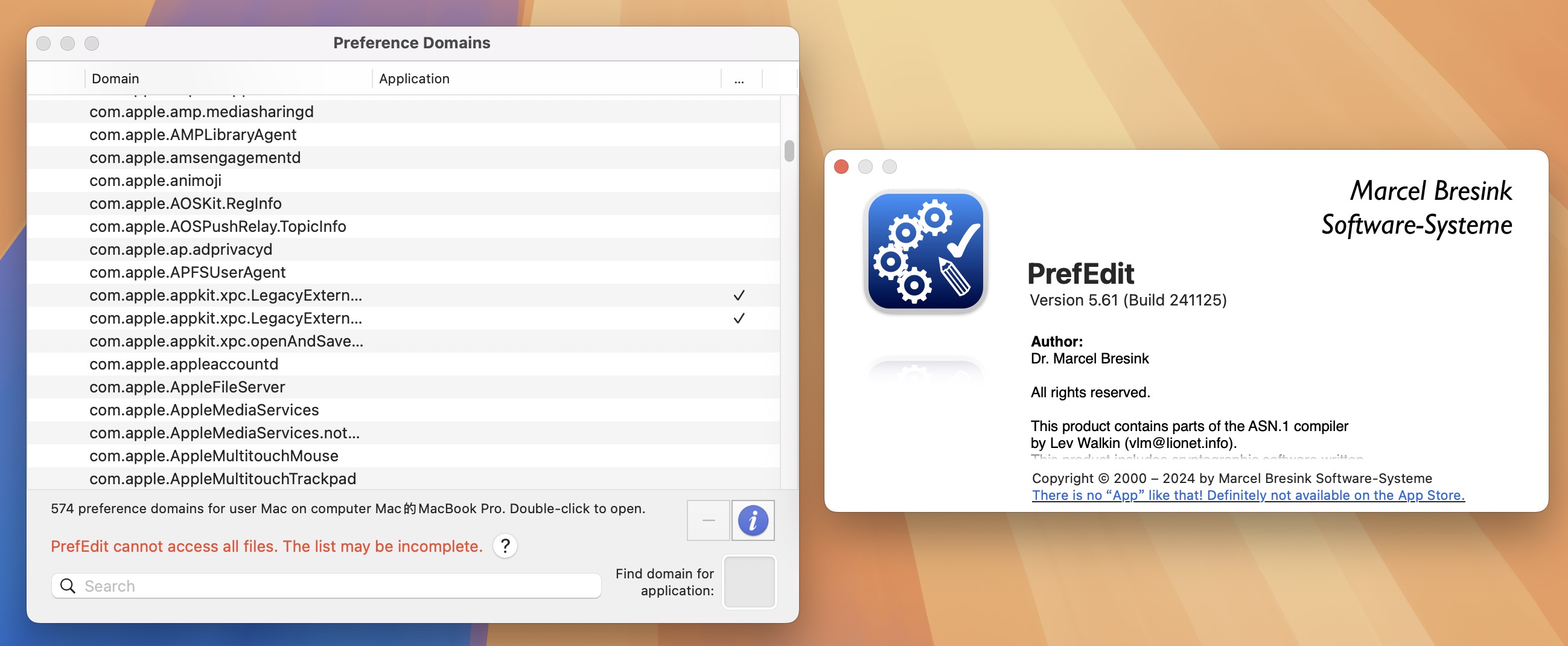 PrefEdit for Mac v5.61 文件编辑工具-1