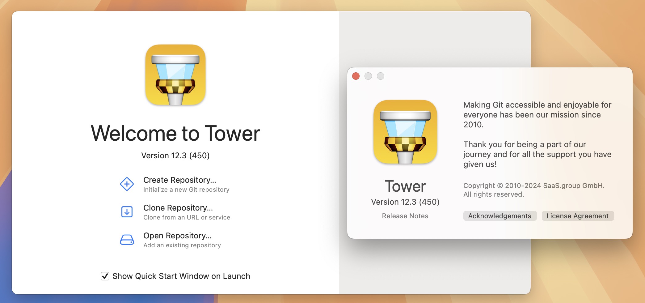 Tower PRO for Mac v12.3 强大的Git客户端-1