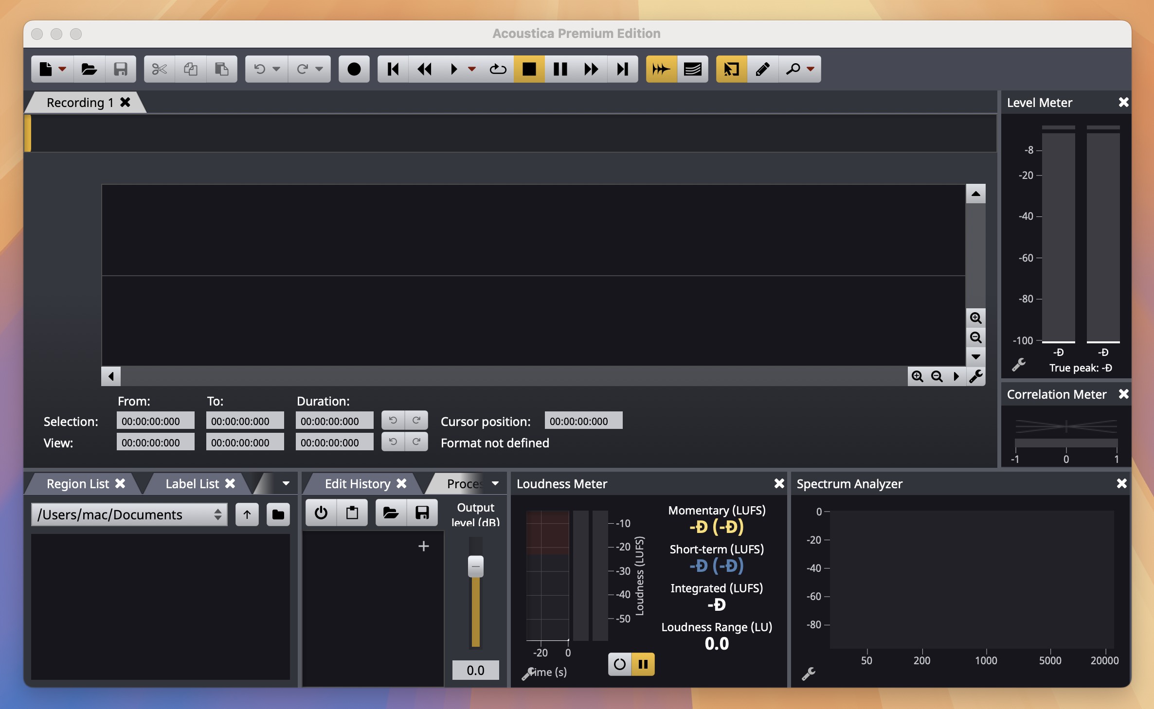 Acon Digital Acoustica Premium Edition for Mac v7.7.1 mac数字音频编辑器-1