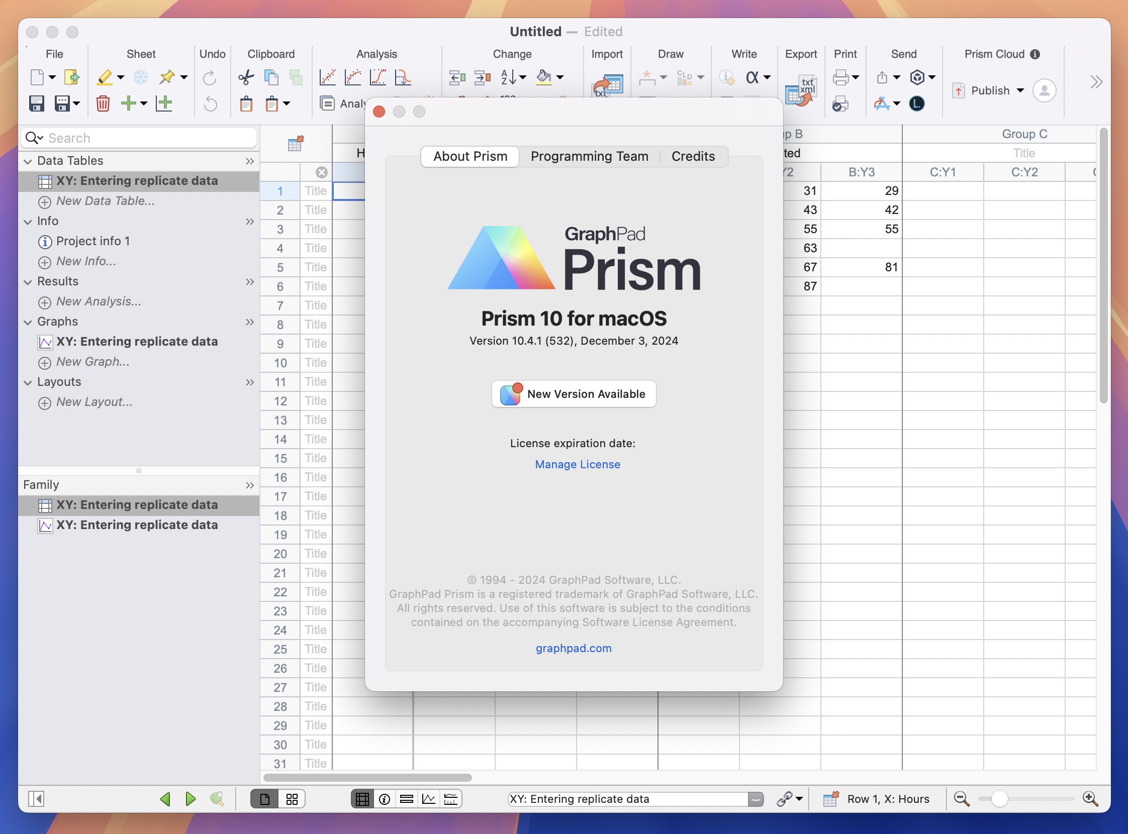 Prism for Mac v10.4.1 专业医学绘图工具-1