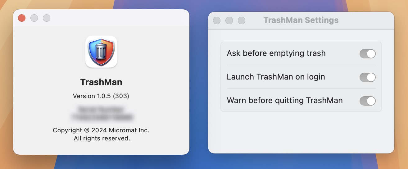 TrashMan for Mac v1.0.5 垃圾清理工具-1