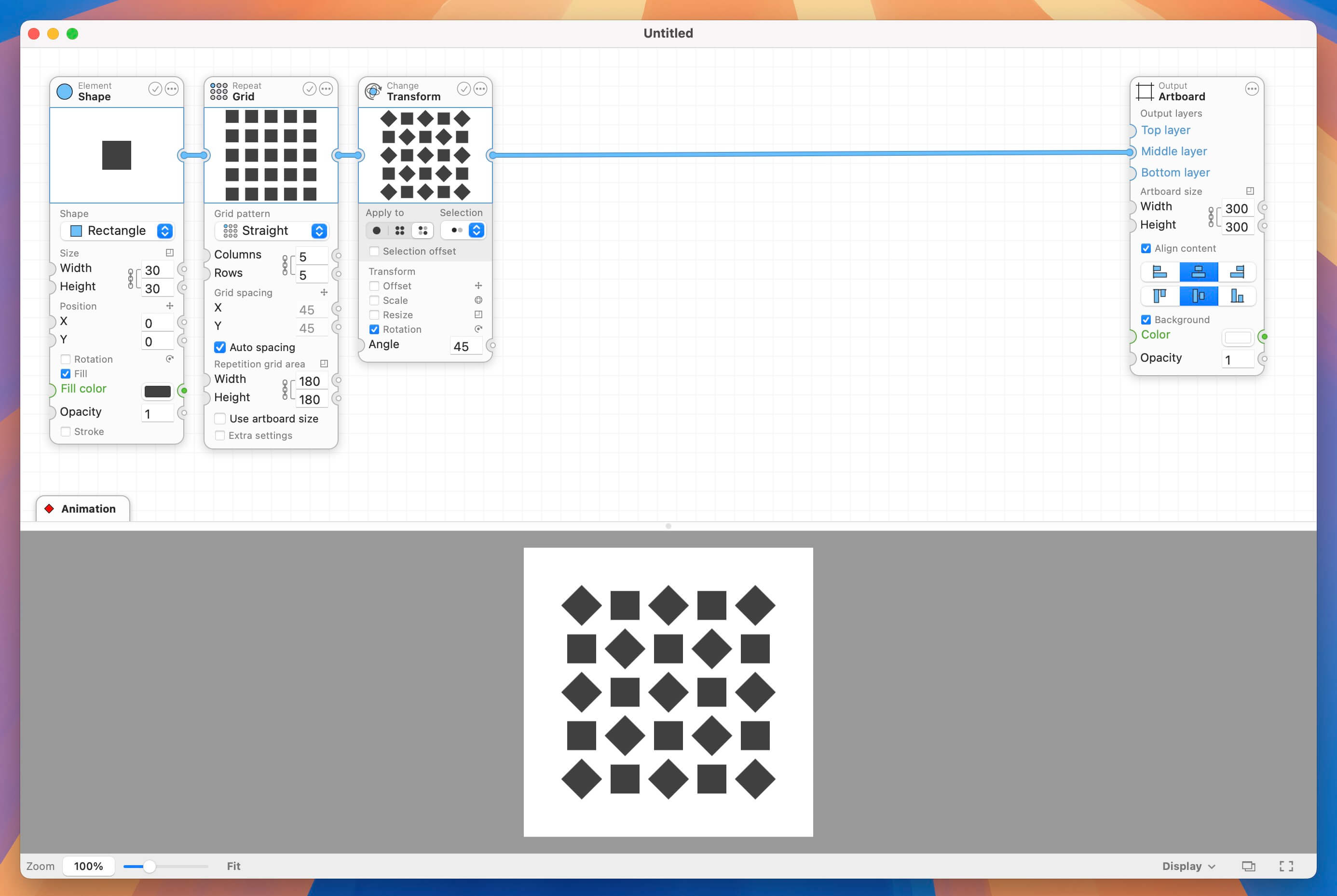 Patternodes for Mac v3.3.2 创建图形矢量模式工具-1