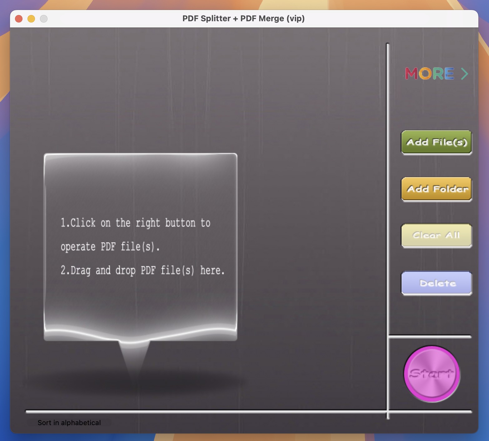 PDF Merge PDF Splitter for Mac v6.4.3 PDF合并和拆分软件-1