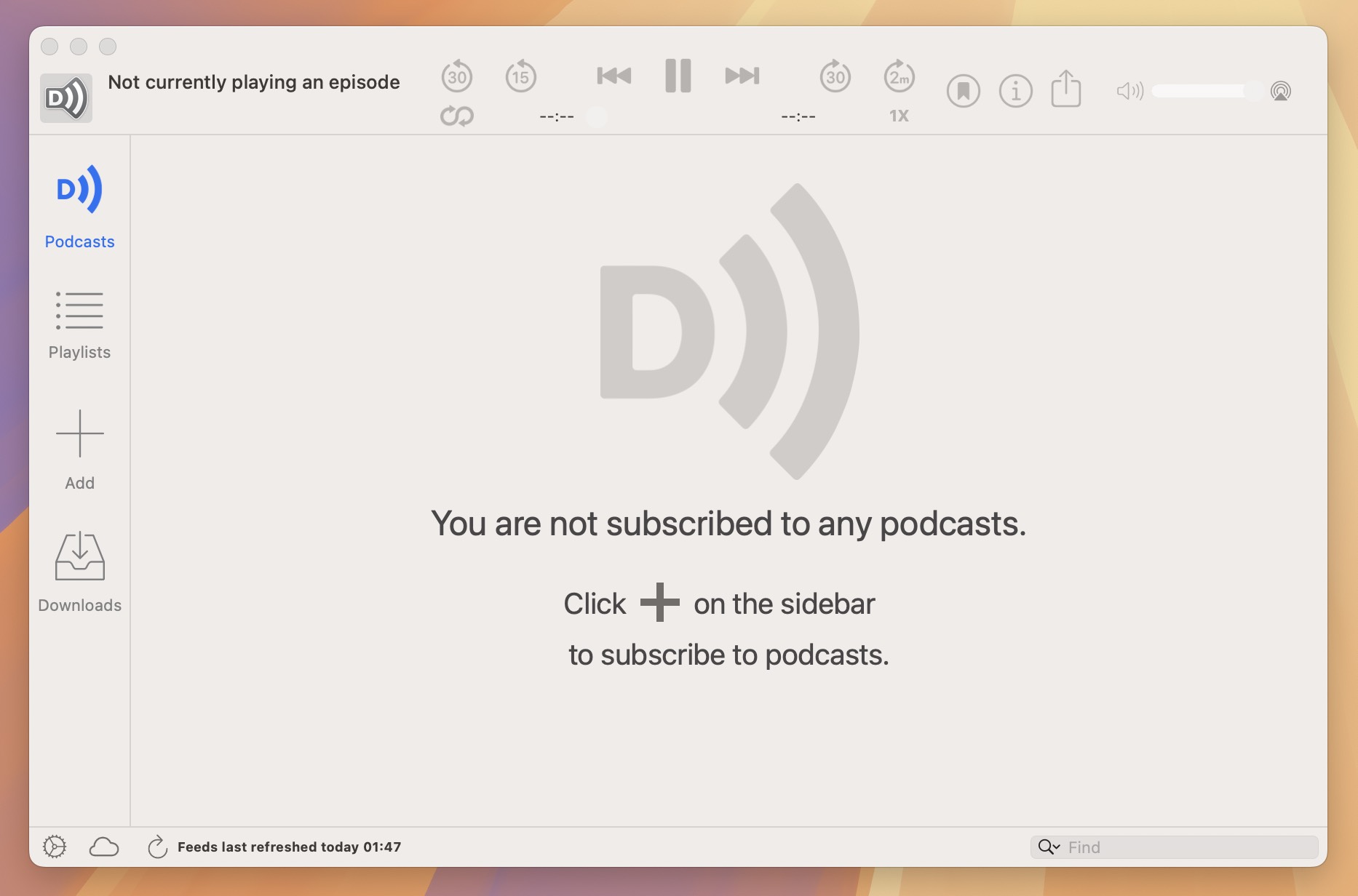 Downcast for Mac v2.11.33 播客订阅管理工具-1