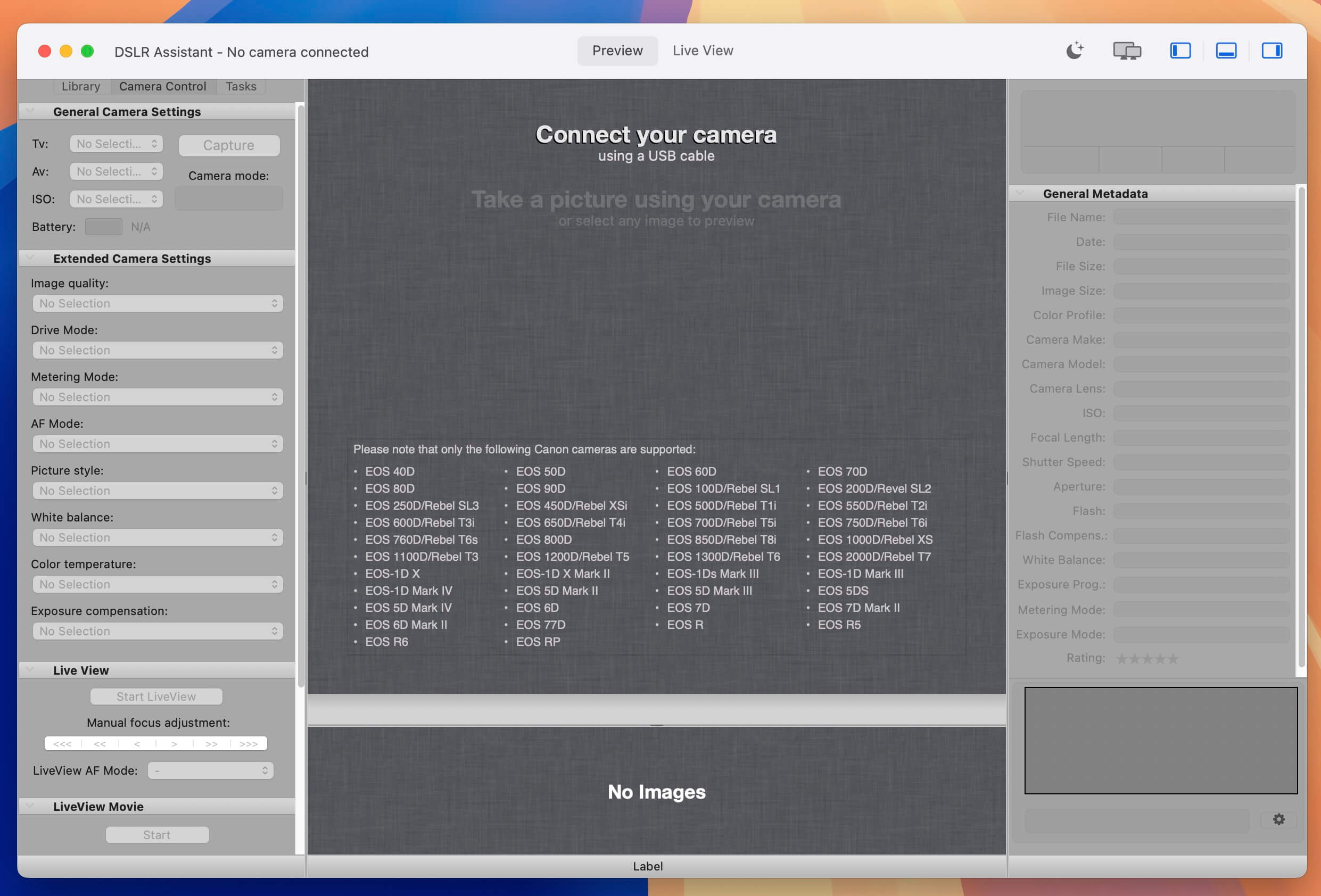 DSLR Assistant for Mac v3.9.4 相机控制应用程序-1 DSLR Assistant for Mac v3.9.4 相机控制应用程序-1
