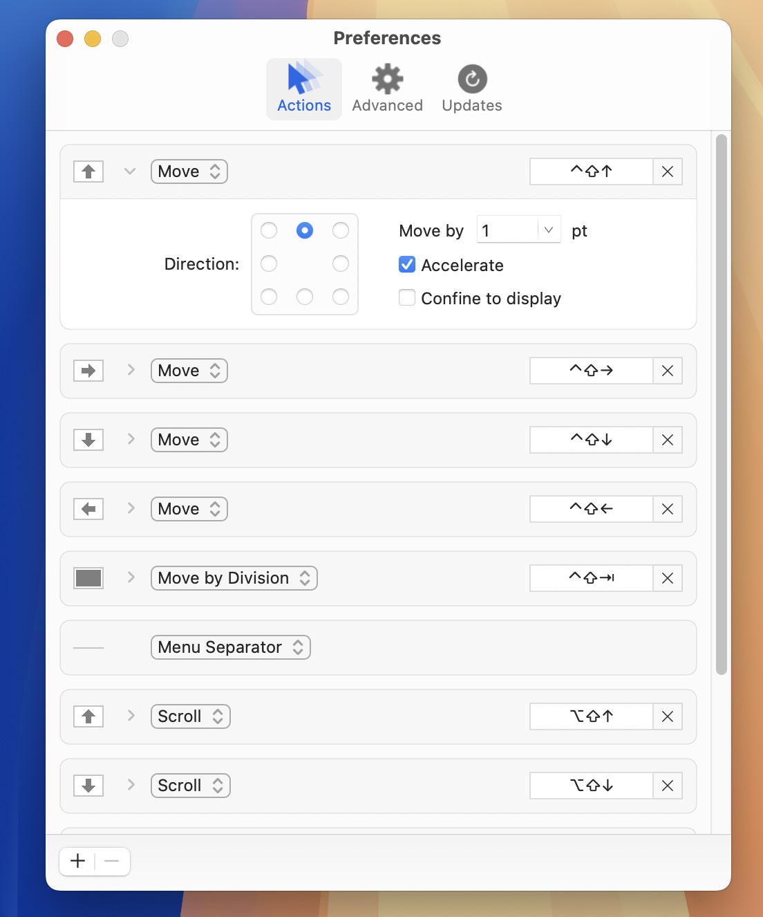 Keymou for Mac v1.2.11 鼠标光标移动快捷键工具-1