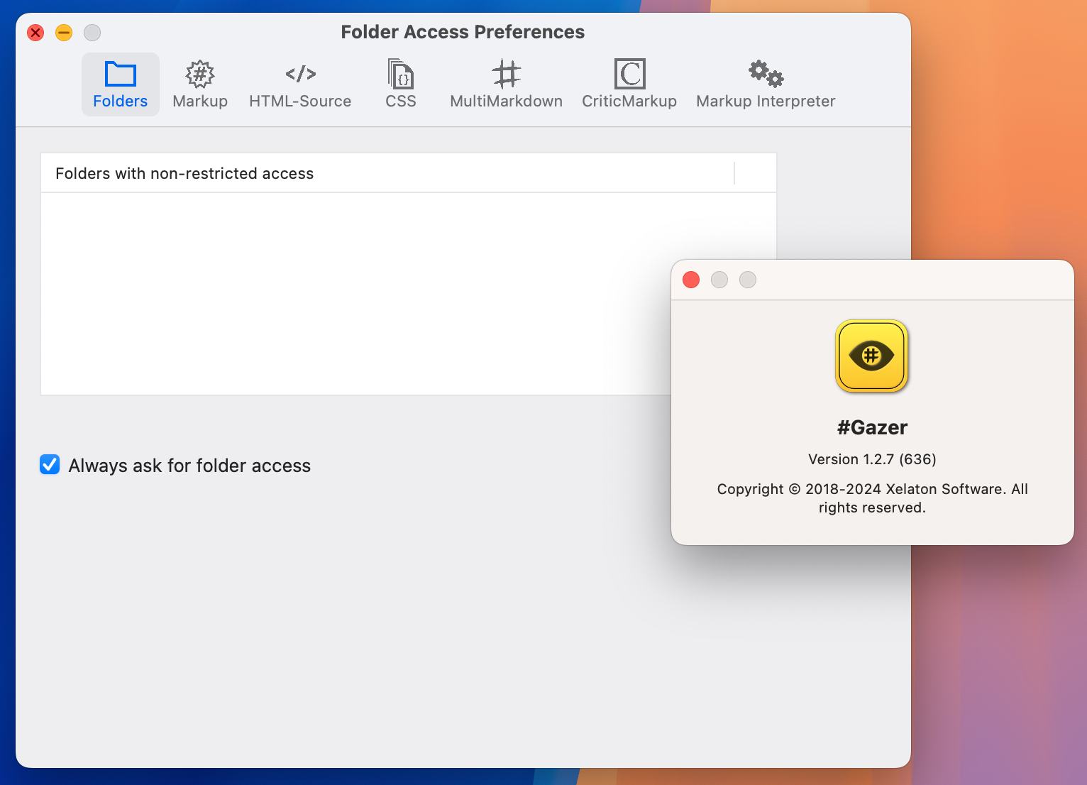 Gazer for Mac v1.2.7 Markdown格式文本工具-1