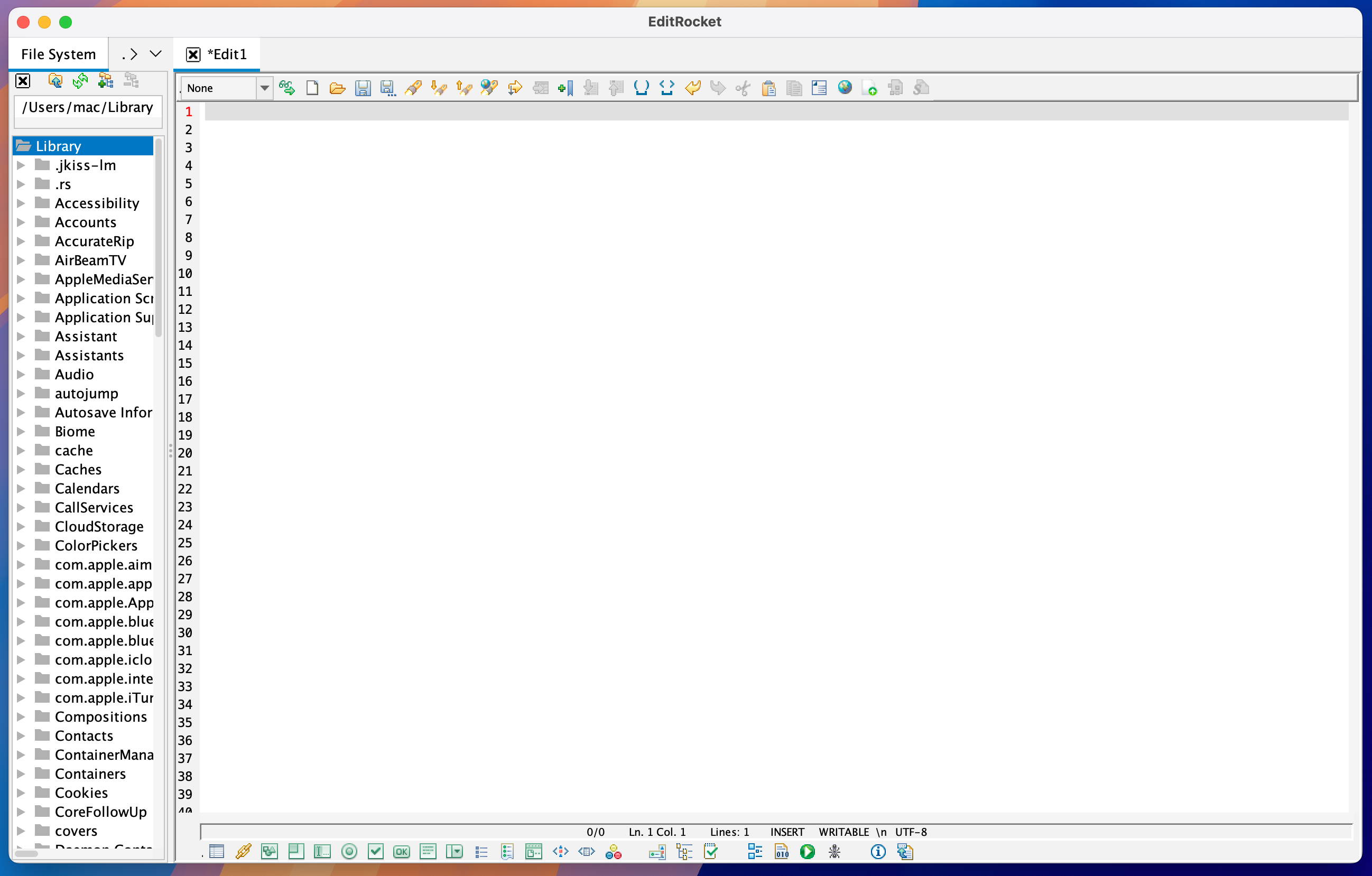 EditRocket for Mac v5.0.2 源代码编辑器-1