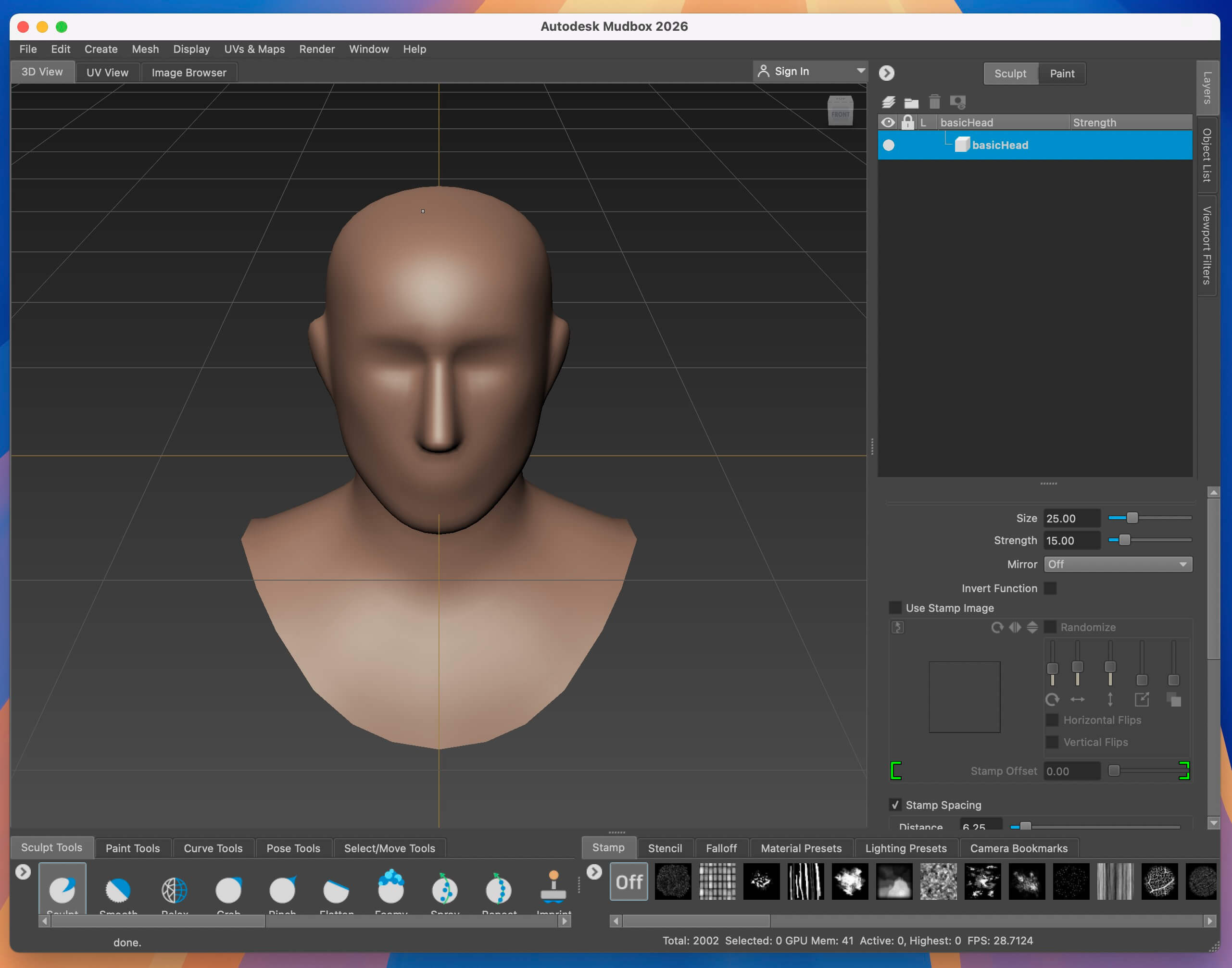 Autodesk Mudbox 2026 for Mac v2026 3D数字绘画和雕刻软件-1