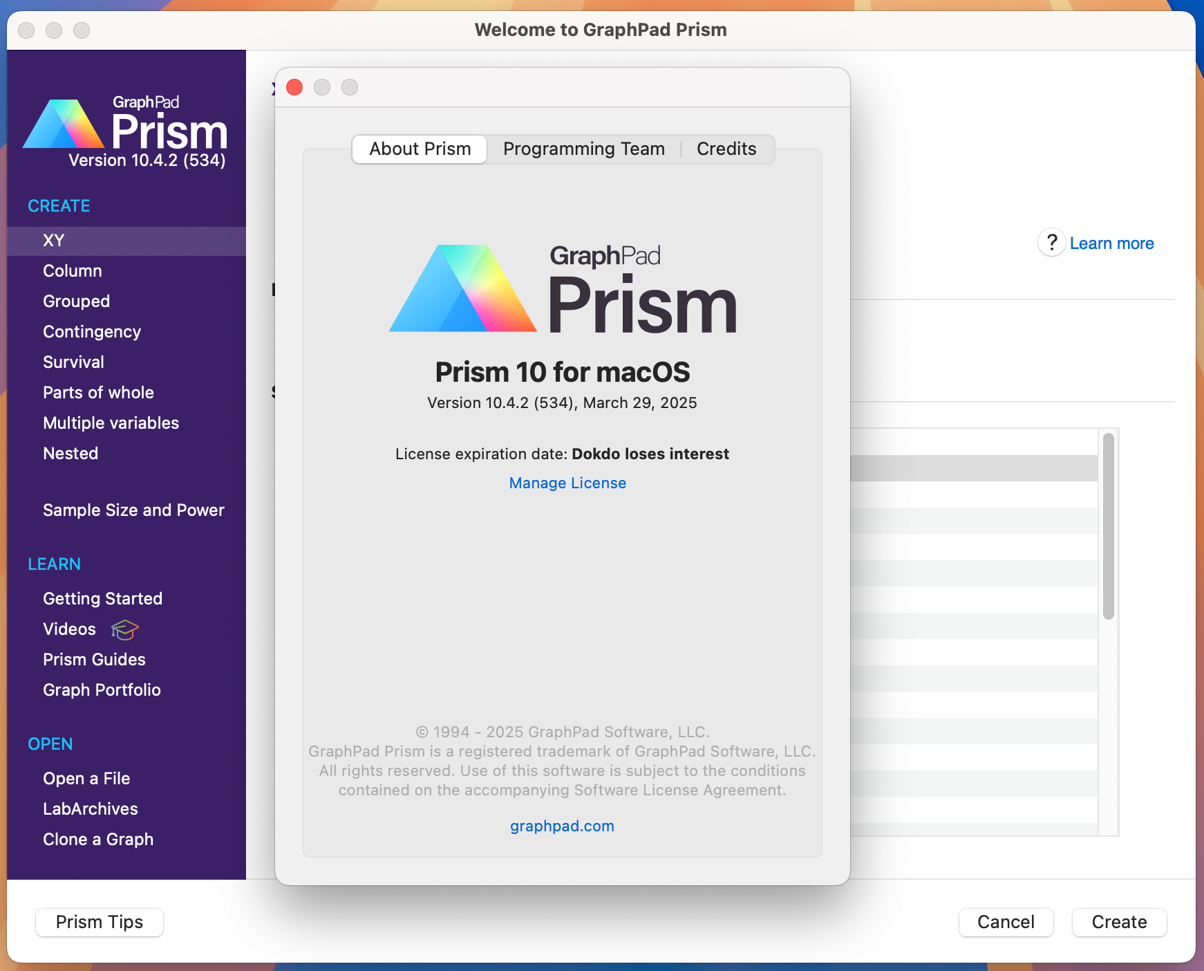 Prism for Mac v10.4.2 专业医学绘图工具-1