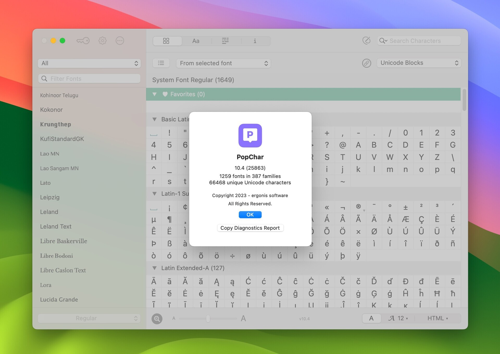 PopChar for Mac v10.4 特殊字符输入工具-1 PopChar for Mac v10.4 特殊字符输入工具-1