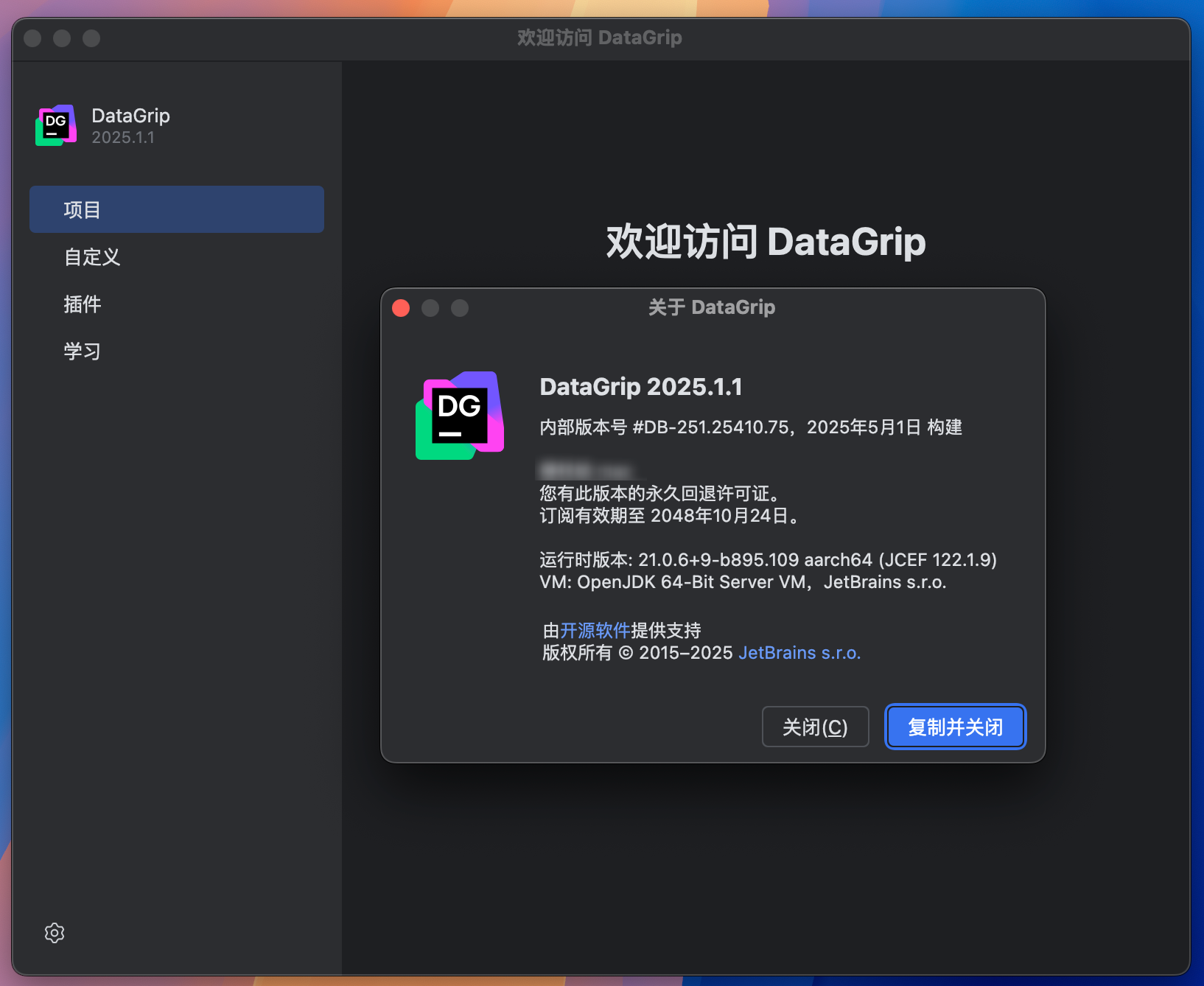 DataGrip 2025 for Mac v2025.1.1 数据库管理工具 DG中文激活版-1
