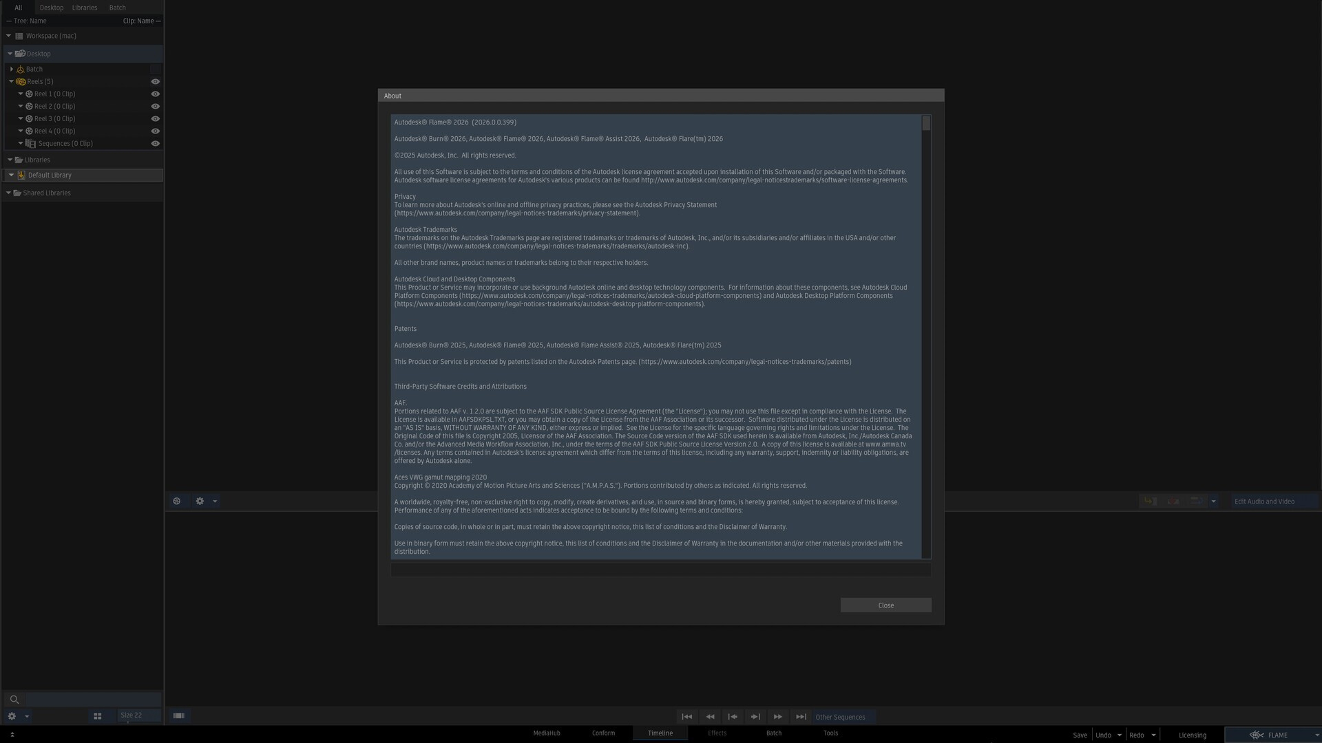 Autodesk Flame 2026 for Mac v2026 视觉特效制作解决方案-1
