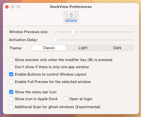 DockView for Mac v1.6.5 Dock窗口预览工具-1 DockView for Mac v1.6.5 Dock窗口预览工具-1