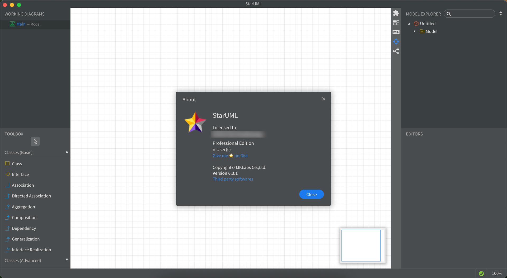 StarUML for Mac v6.3.1 强大的软件建模工具-1